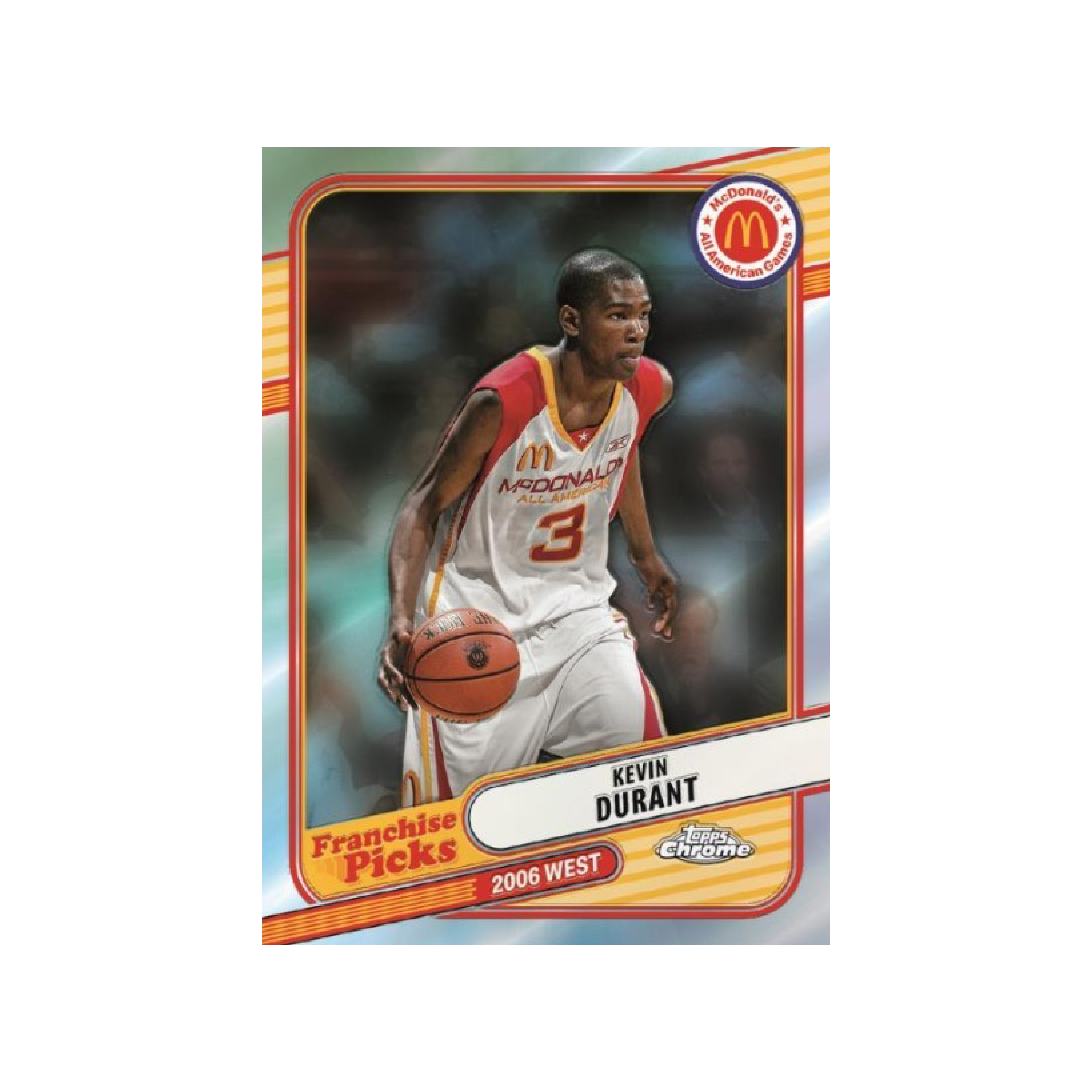 2024 Topps Chrome McDonald's All American Basketball Hobby Box - Collectible Trading Cards for NBA Fans & Sports Memorabilia Enthusiasts