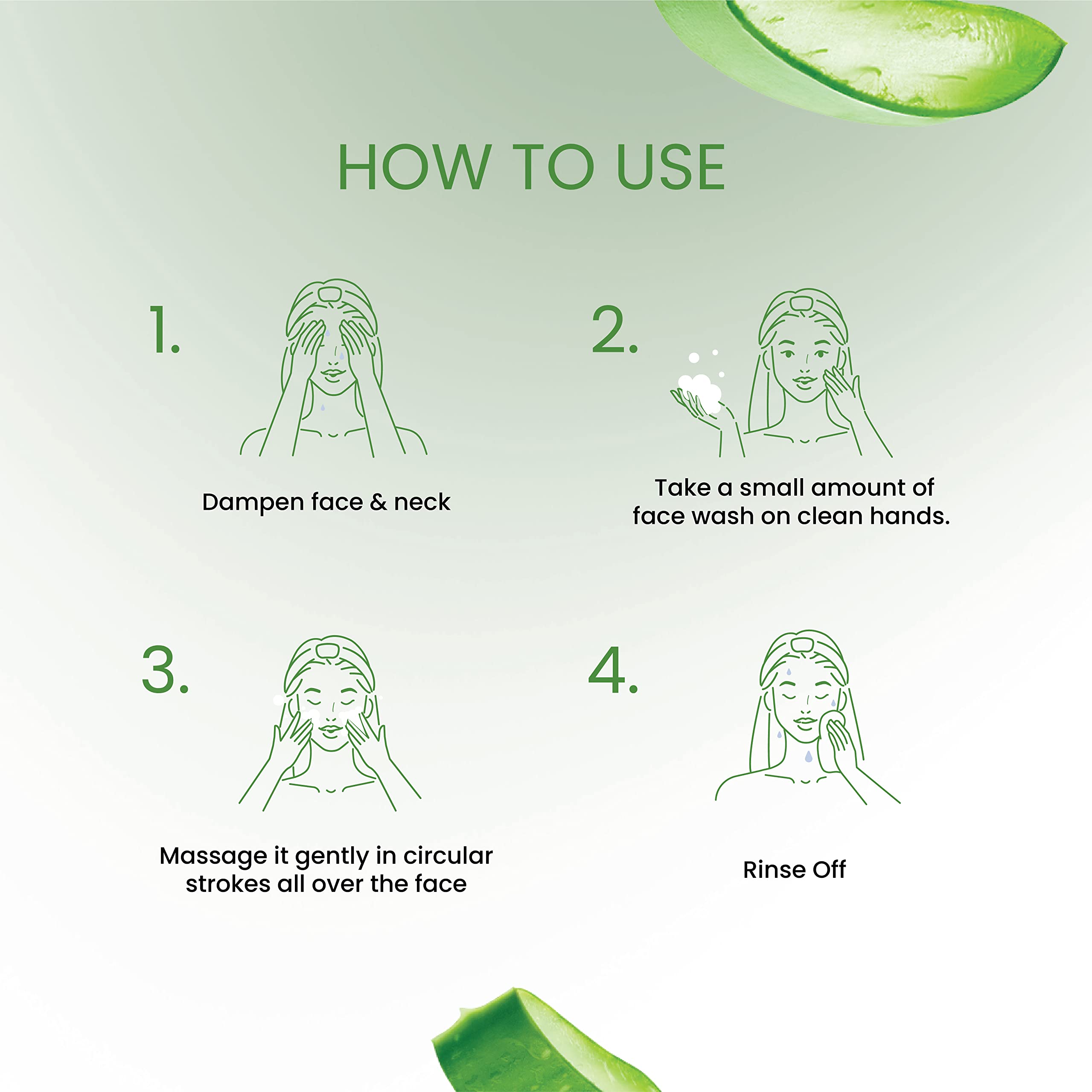 91 Ayurveda Aloe Vera Face Wash for Women & Men - 100ml Cucumber & Vitamin E Cleanser for Pimples, Dark Circles & Glowing Skin | Paraben-Free, Sulfate-Free Sensitive Skin Care | Perfect for Daily Skincare Routine & Acne-Prone Skin