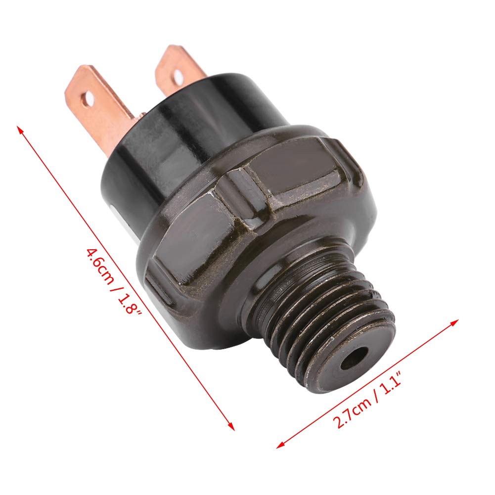 Acouto 12V Universal Car Automatic Air Compressor Pressure Switch (120-150 PSI) - Heavy Duty Air Pressure Control for Trucks, SUVs & Off-Road Vehicles