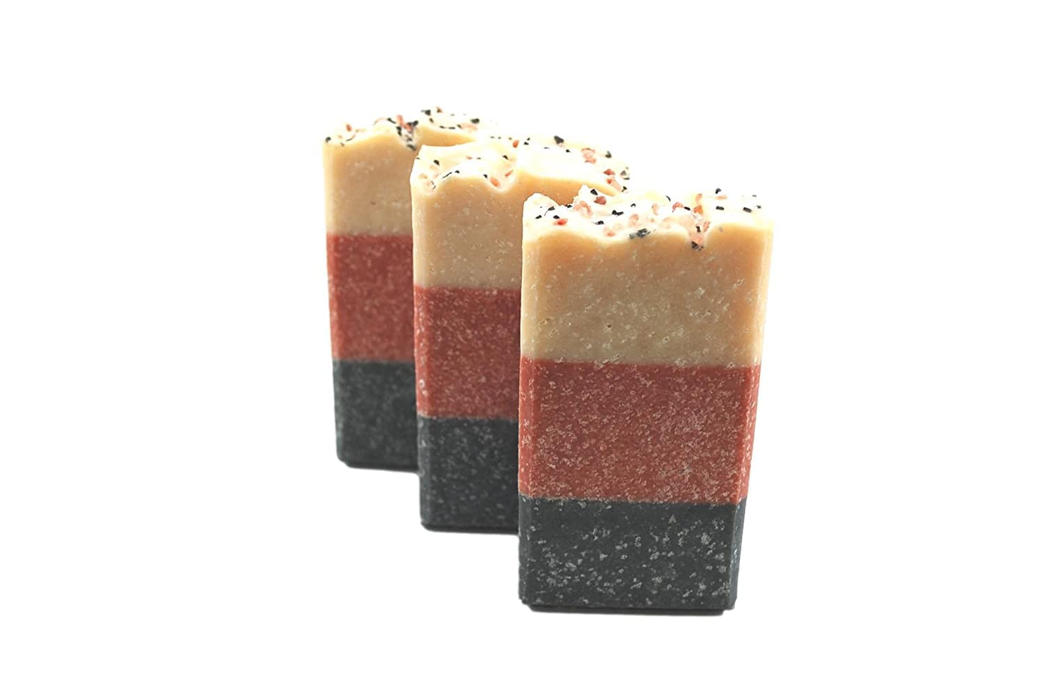 Traverse Bay Bath & Body - All Natural Handmade Cold Process Bar Soap with Three Salts & Essential Oils, 3-Pack (16+ oz) - Made in USA | Perfect for Spa Day, Gift Sets & Eco-Friendly Skincare