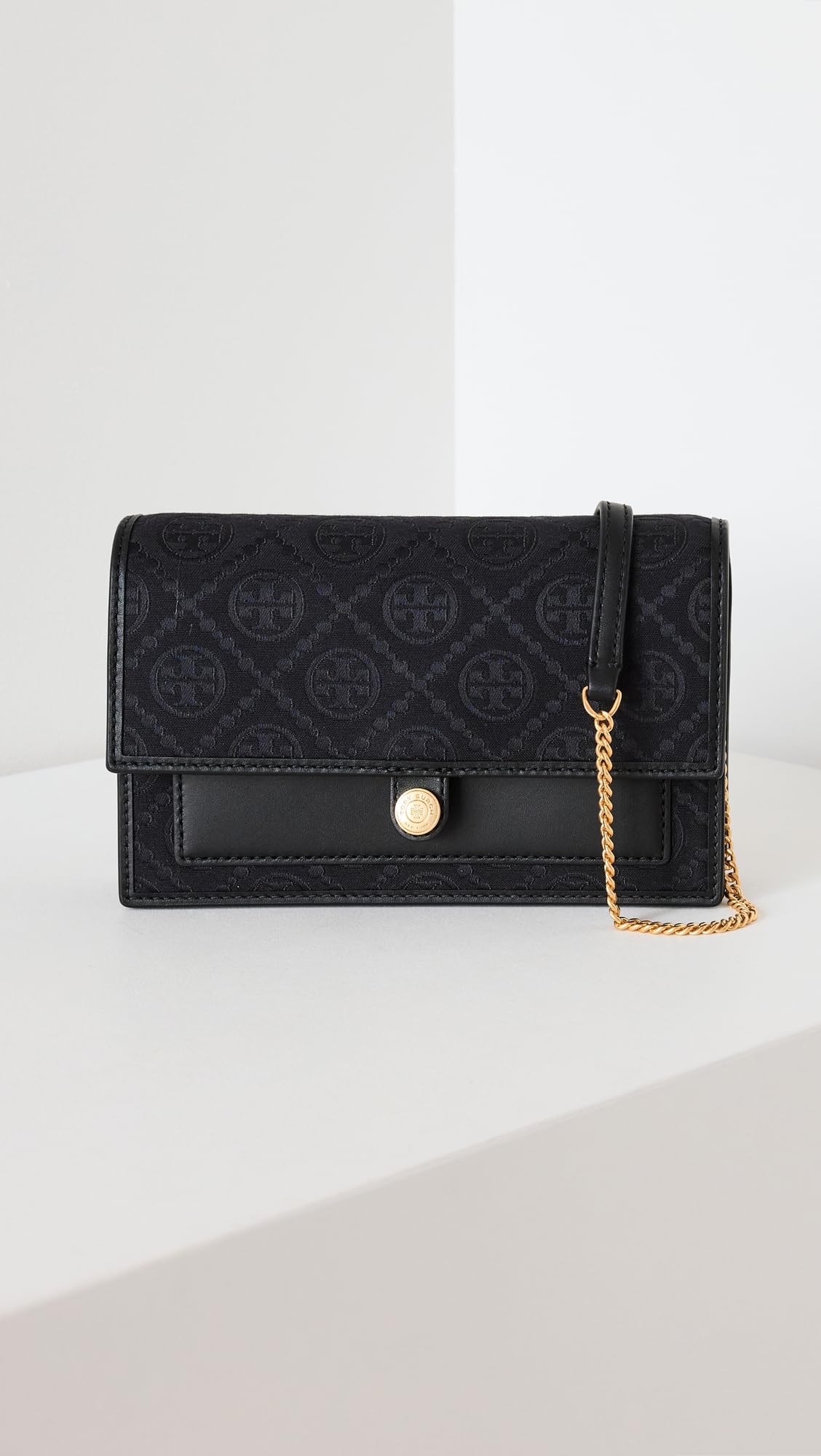 Tory Burch Women's Leather Wallet Crossbody Bag - Stylish RFID Blocking Purse for Everyday Use, Travel & Shopping