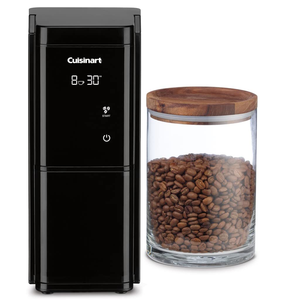Premium Touchscreen Coffee Grinder with Burr Mill - 14 Cup Capacity (7.34