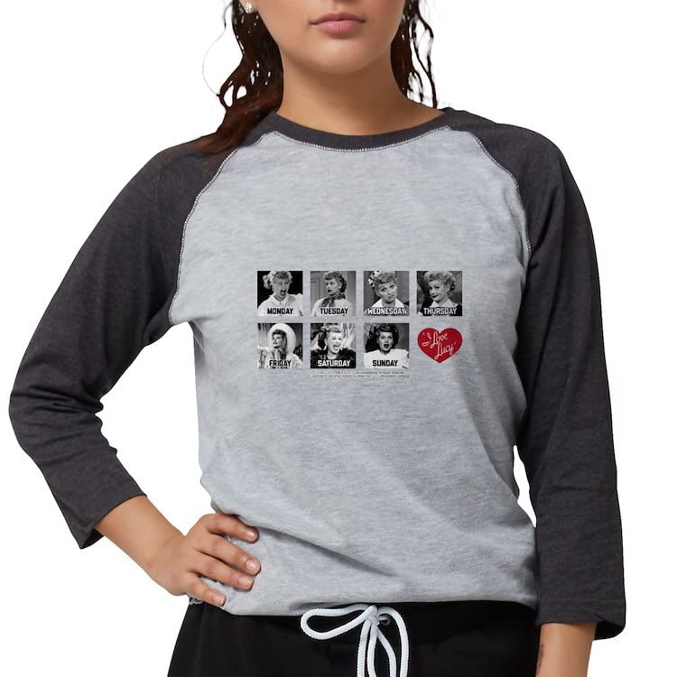 Days of The Week Women's Baseball Tee by CafePress - Stylish & Comfortable Casual Wear for Weekday Outfits & Weekend Relaxation