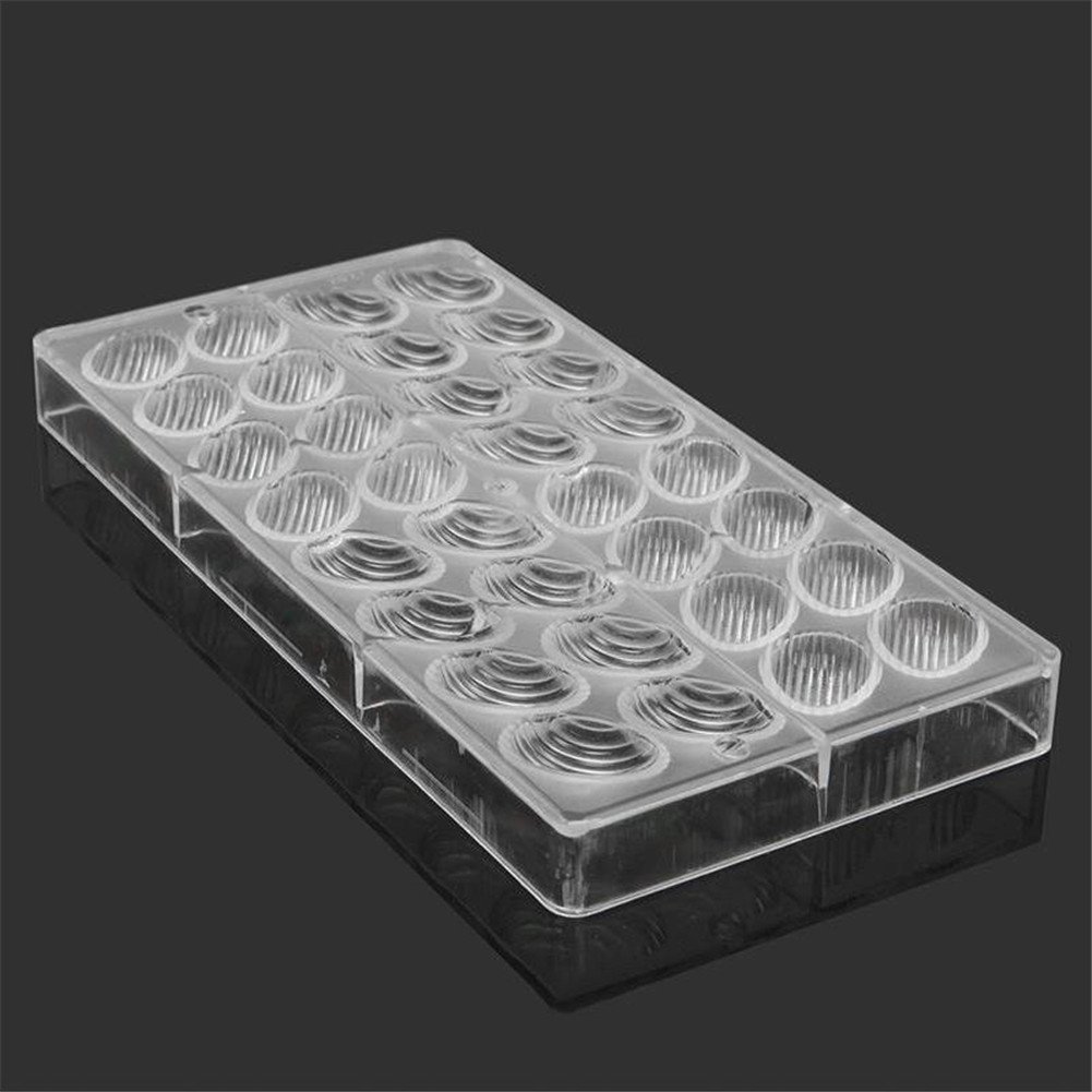 32 Holes Easter Egg Chocolate Mold - 3D Clear Polycarbonate DIY Candy Molds for Chocolate Eggs, Pastry, Ice Cubes & Baking | Perfect for Easter Treats, Holiday Desserts, Party Favors & Home Baking