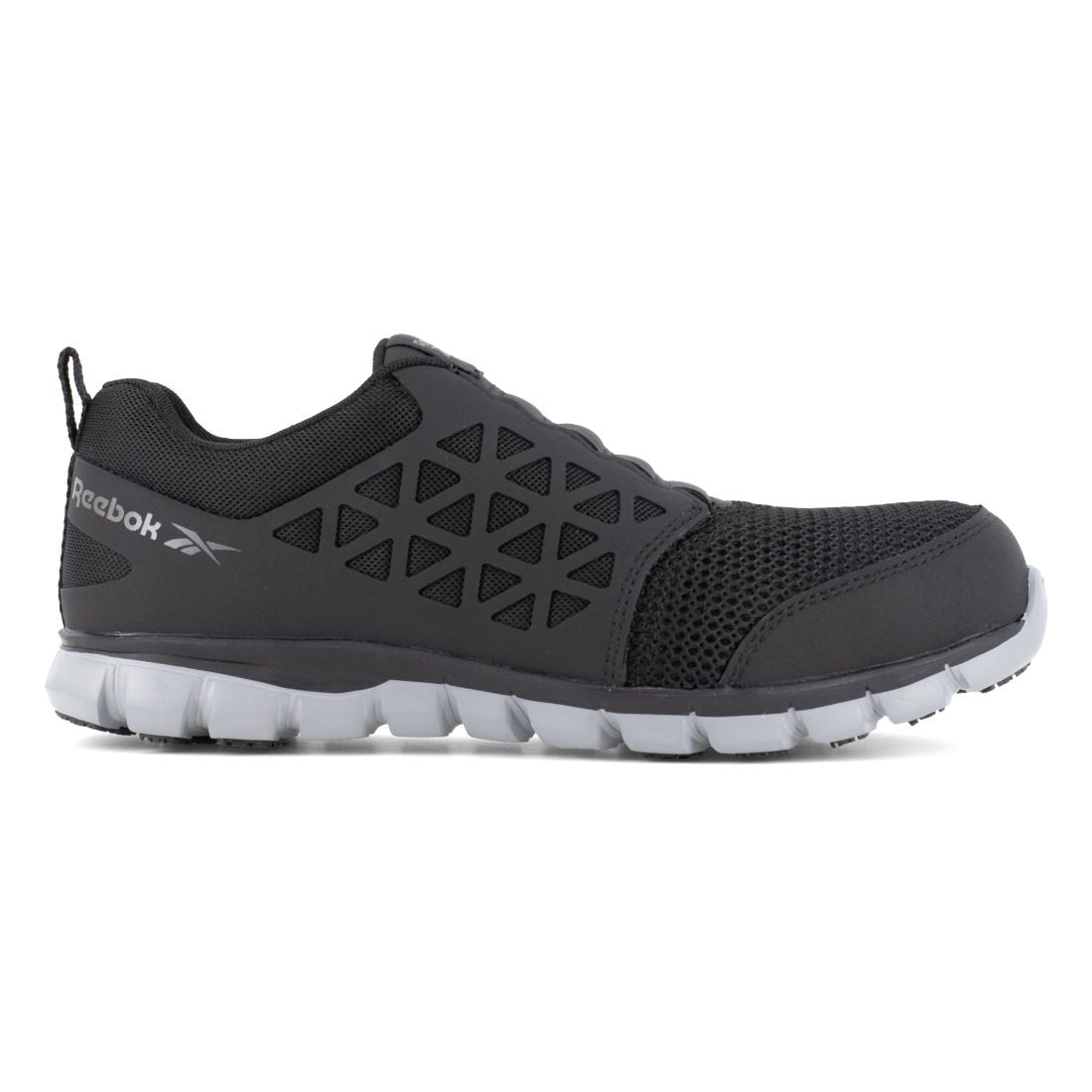 Reebok Sublite Lightweight Composite Toe Slip-On Work Shoes for Men & Women - CSA Certified Safety Footwear IB4052 - Perfect for Construction, Warehouse & Industrial Work Environments
