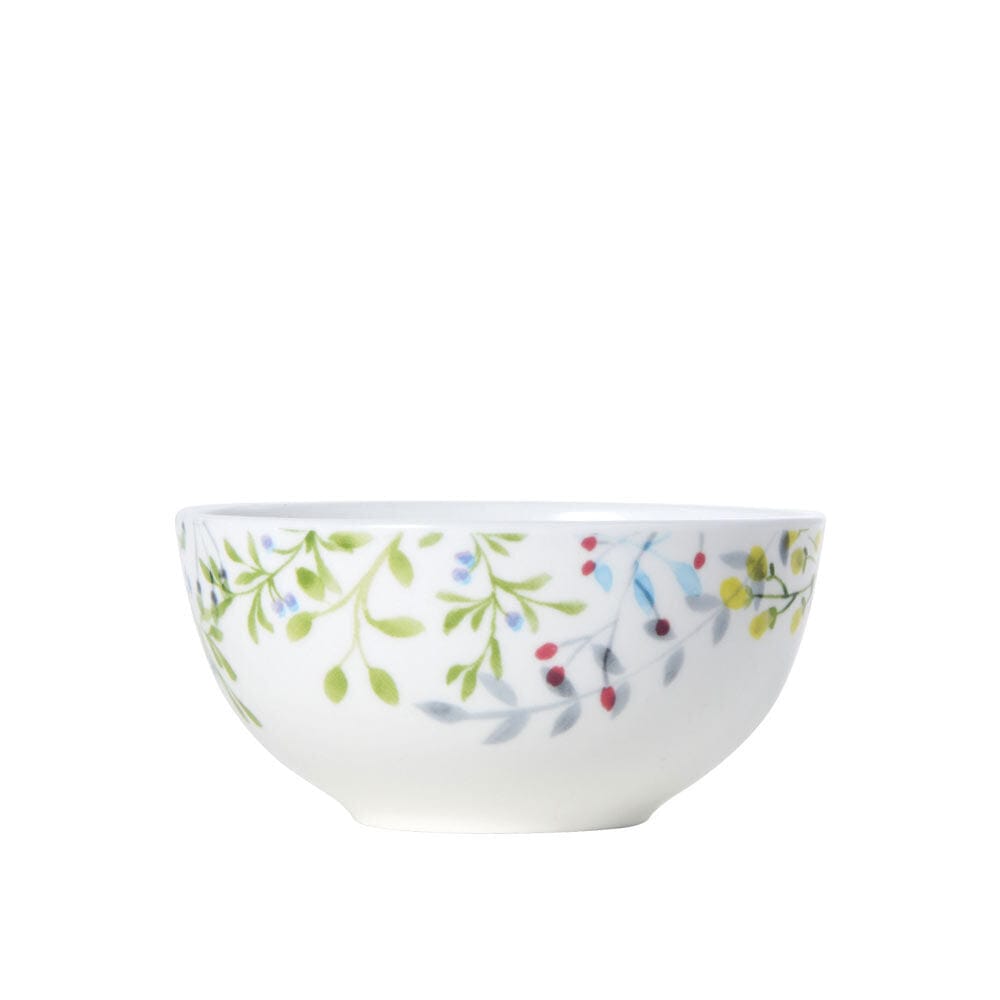 Tivoli Garden Set of 4 Decorative Fruit Bowls - Elegant Serving Bowls for Fruits, Snacks, and Desserts - Perfect for Dining Table, Kitchen Counter, and Party Serving