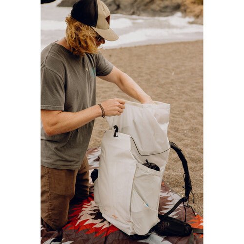 Peak Design 45L Outdoor Backpack - Waterproof Hiking Backpack for Travel & Camping - Durable Cloud Gray Backpack for Men & Women - Perfect for Adventure, Commuting & Daily Use