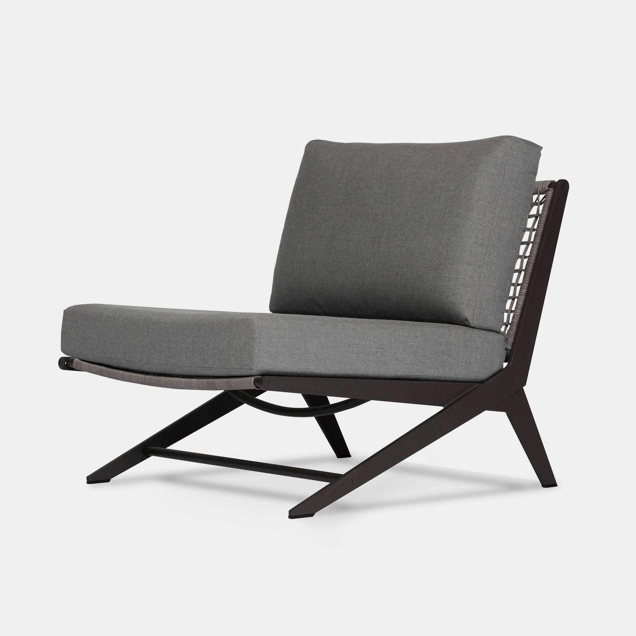 Loop Easy Chair - Modern Ergonomic Lounge Chair for Living Room, Bedroom & Office - Comfortable Reading & Relaxation Chair with Sturdy Metal Frame