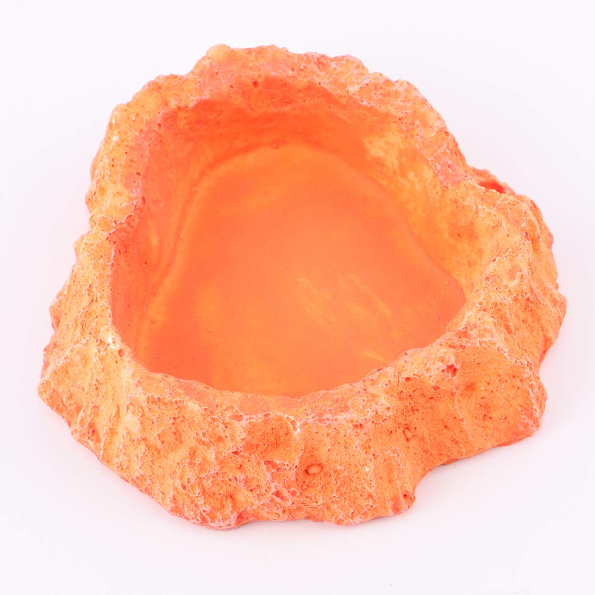 Premium Reptile Feeding Bowl - Large Shallow Tortoise Dish & Lizard Water Basin - Durable Terrarium Feeder Cup for Turtles, Snakes & Amphibians - Perfect for Hydration & Meal Times in Reptile Habitats