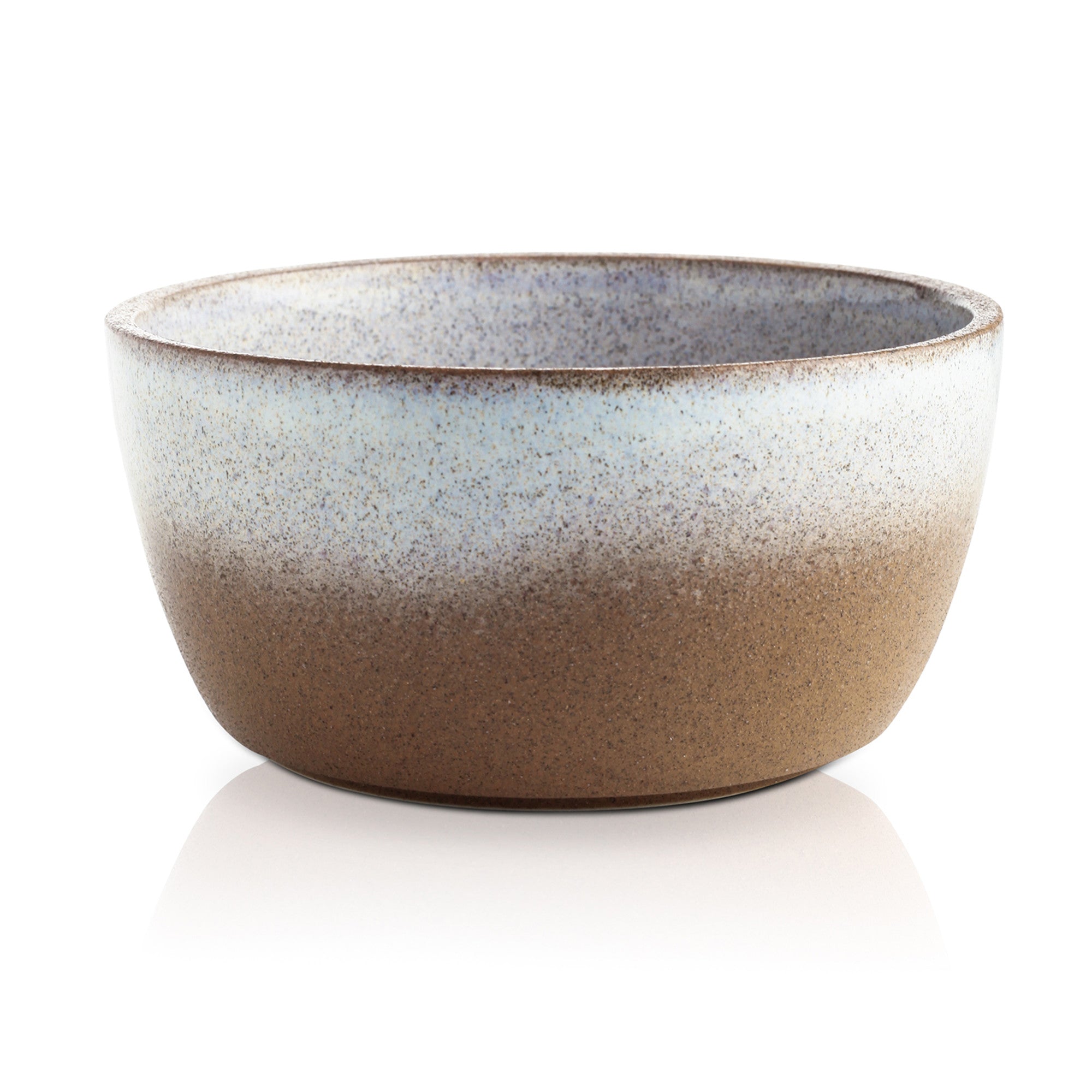 Vince Stoneware Bowl - Brown Ceramic Serving Bowl for Soup, Salad & Pasta | Durable Handcrafted Dinnerware for Home & Restaurant Use