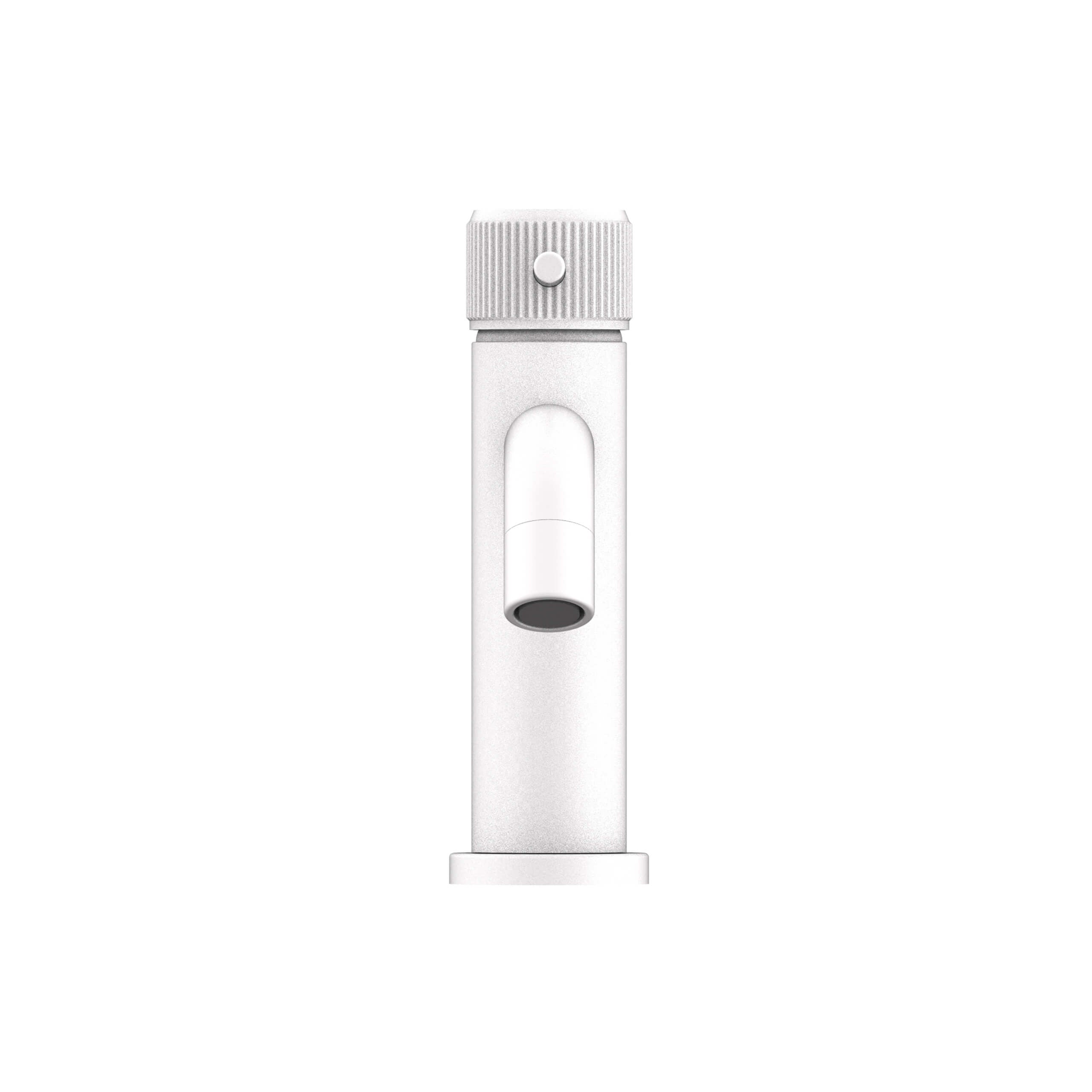 ADP Soul Groove Basin Mixer Tap - Matte White Finish - Modern Bathroom Faucet for Sink Vanity - Perfect for Contemporary Home Decor & Spa-Like Experience