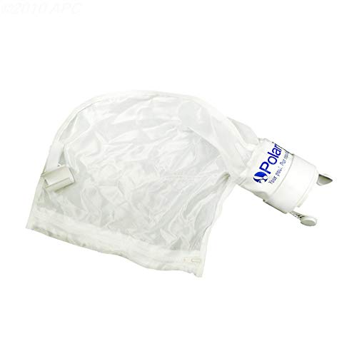 White All-Purpose Zipper Storage Bag for Polaris Pool Cleaner Parts | Durable Waterproof Organizer for Pool Maintenance Accessories