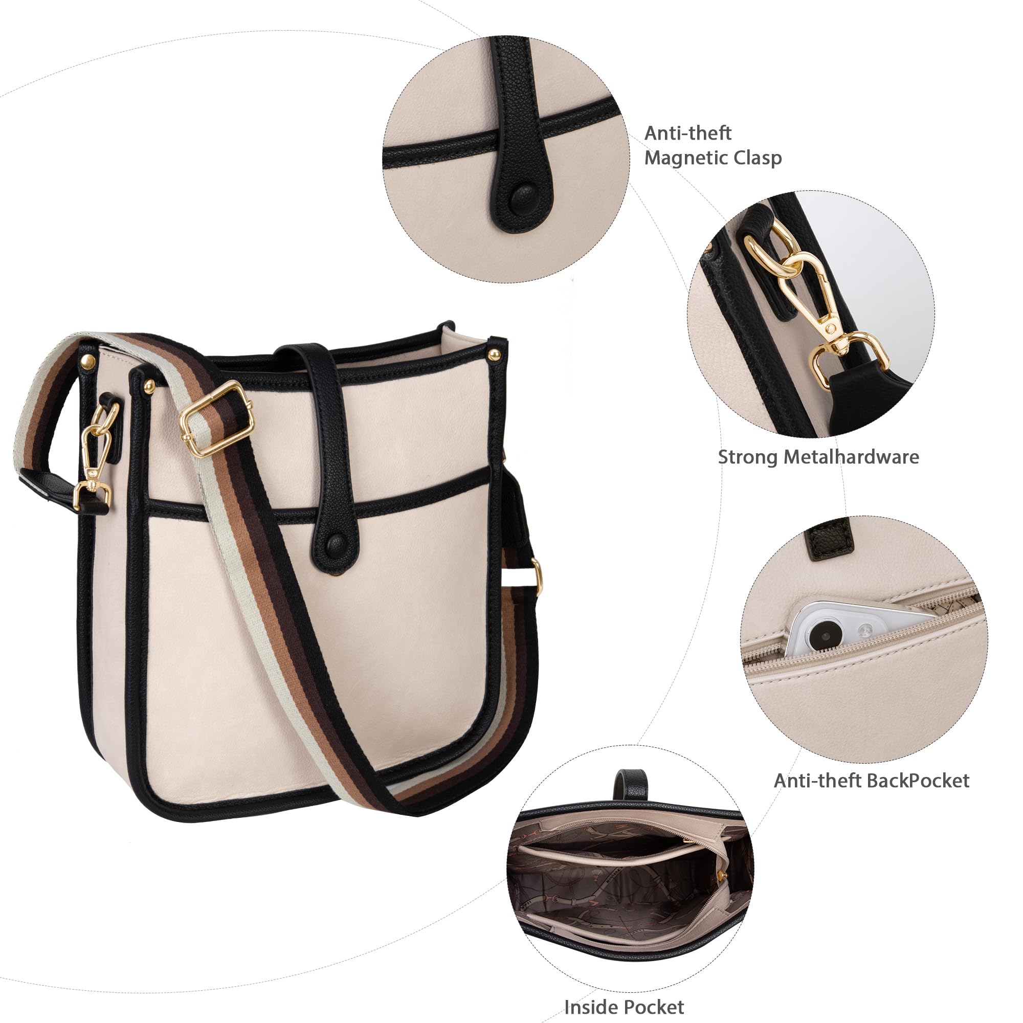 Trendy Montana West Crossbody Bag for Women - Perfect for Daily Use & Travel