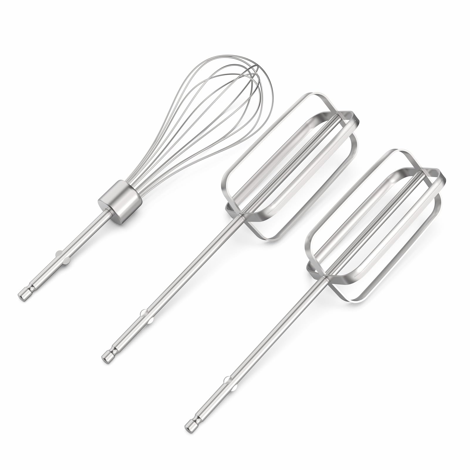Hamilton Beach Hand Mixer Beater Attachments - Compatible with Models 62682RZ, 62692, 64699 & 62695V | Replacement Mixer Parts for Baking, Whipping & Mixing | Perfect for Cakes, Cookies & Desserts