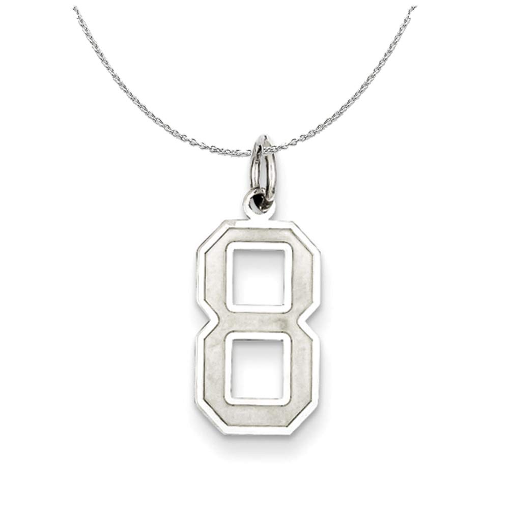 Sterling Silver Black Bow Necklace - Jersey Collection for Elegant Occasions