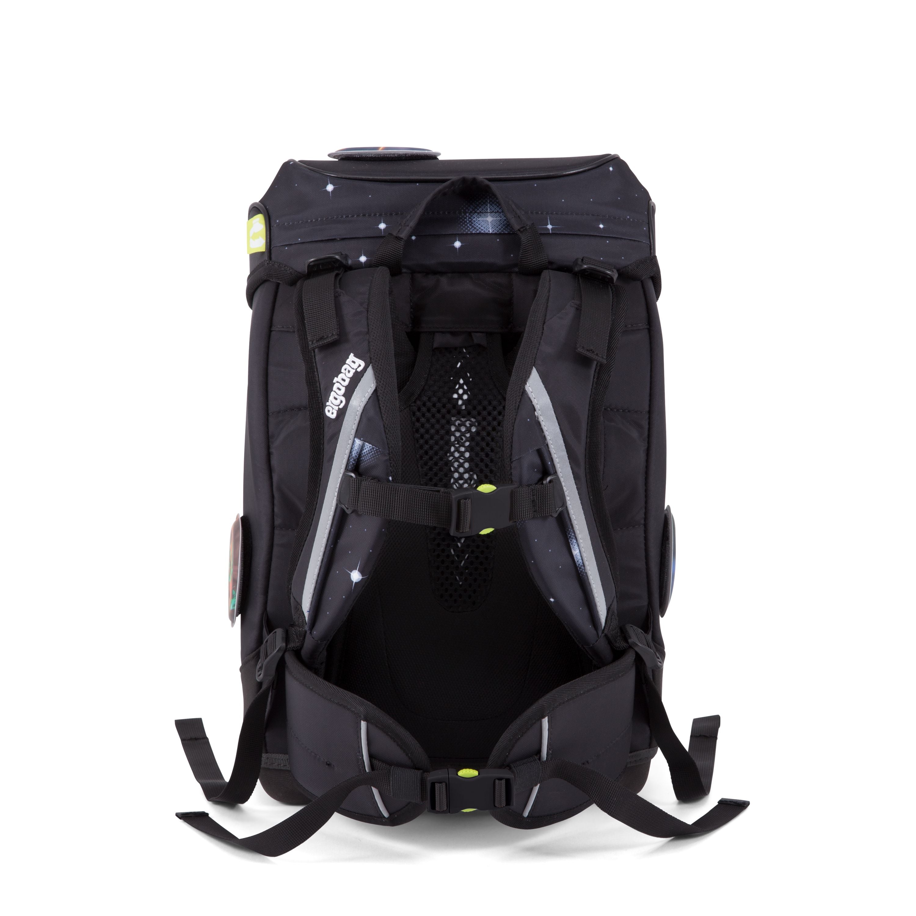 Ergobag Cubo Slim Galaxy Black - Lightweight & Stylish Baby Carrier for Comfortable Hands-Free Parenting - Perfect for Hiking, Travel & Everyday Use