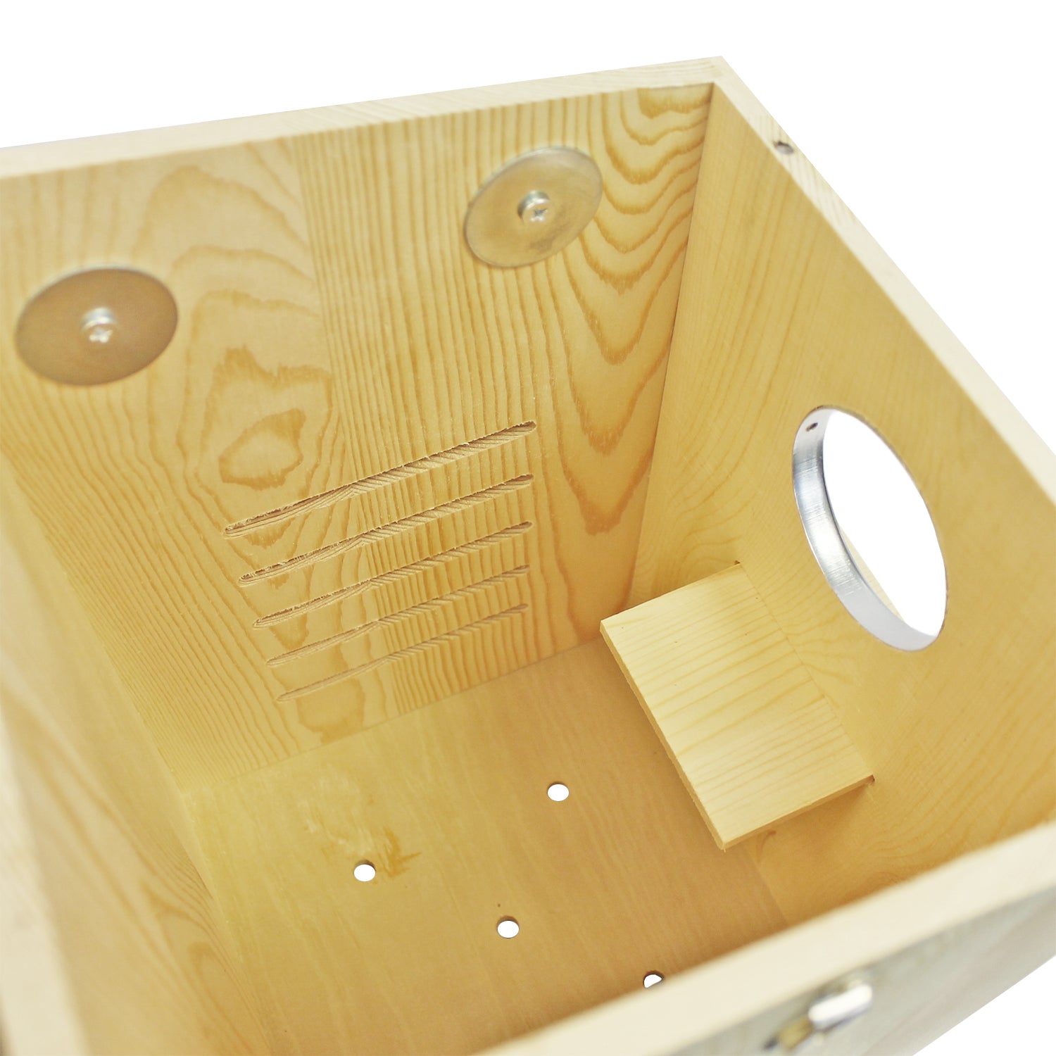 Squirrel Nest Box - Durable Outdoor Wooden Squirrel House for Backyard, Garden & Wildlife Habitat - Perfect for Squirrel Watching & Nature Lovers