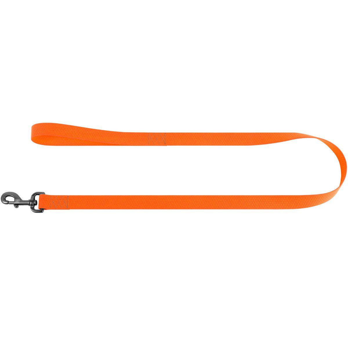 Premium Waterproof Dog Leash - Durable Orange Reflective Pet Walking Lead for Small Medium Large Dogs - Perfect for Rainy Days & Nighttime Walks