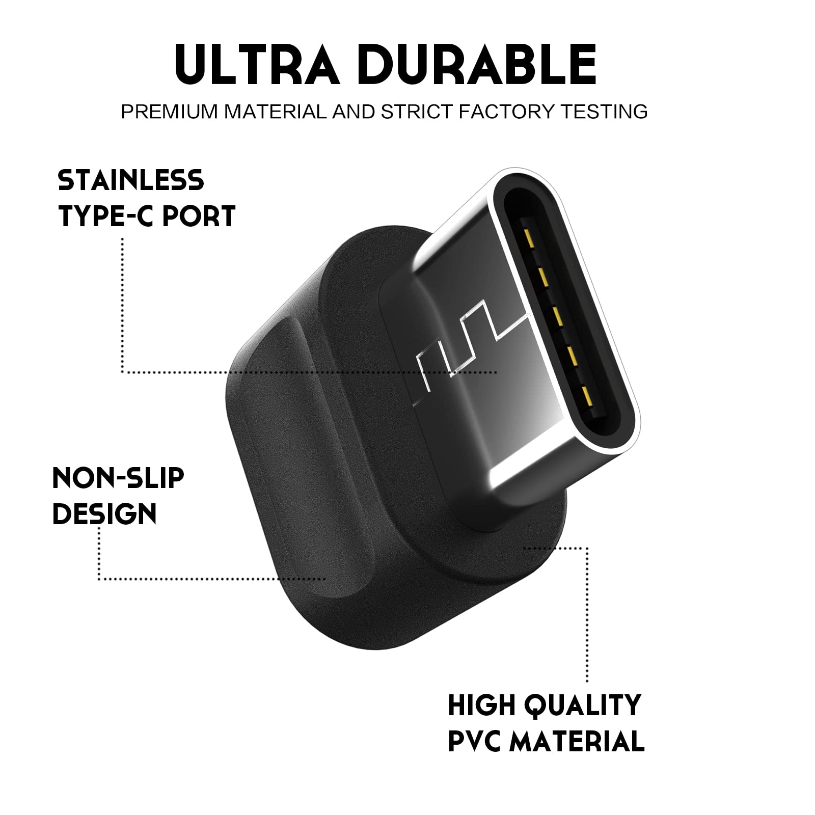 Universal Controller Charger & USB-C Adapter - Fast Charging Dock Station for PS5, Nintendo Switch Pro, Xbox Elite 2 & Google Stadia Controllers | Gaming Accessories for Home & Travel Use