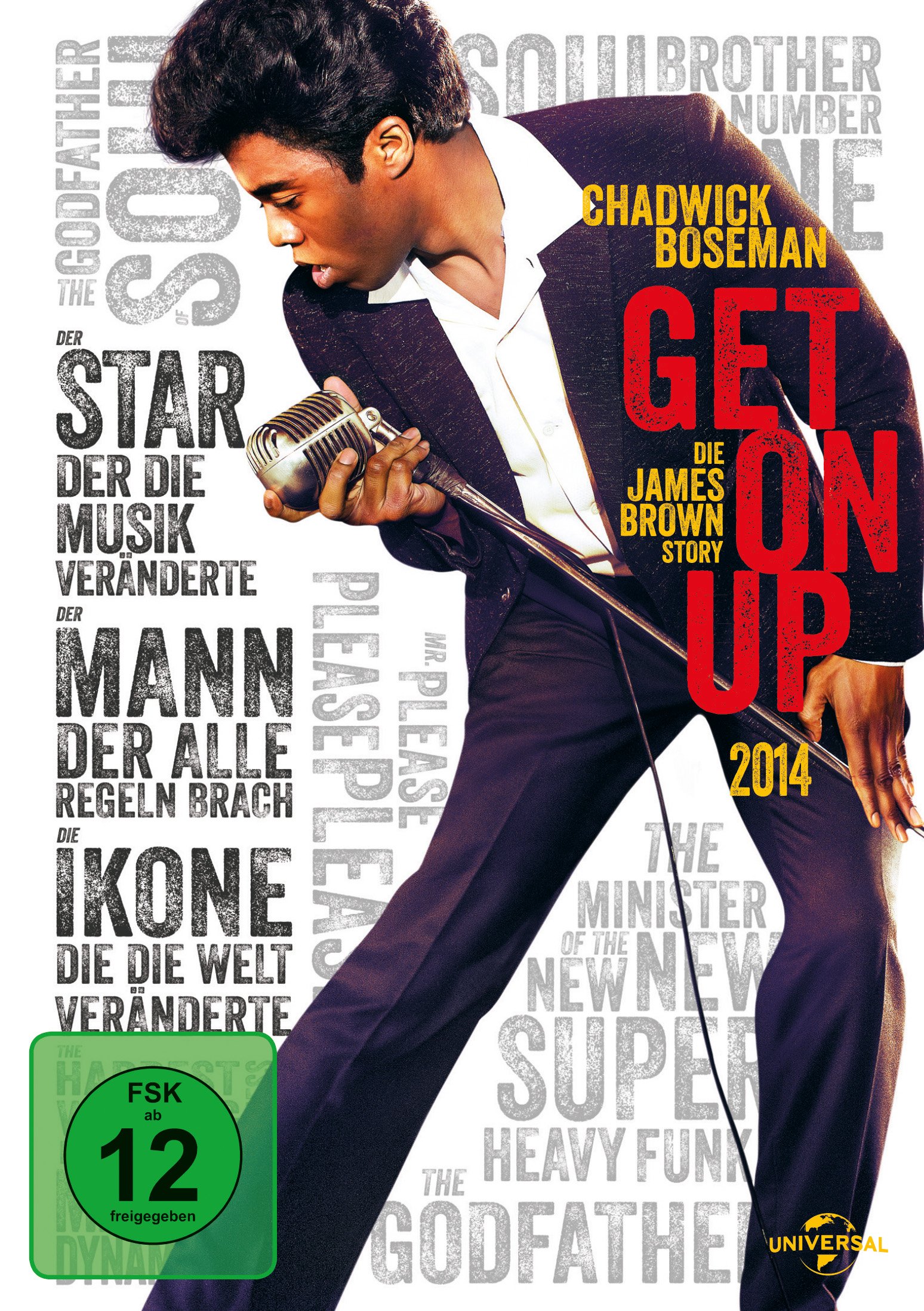 GET ON UP Movie DVD 2014 - Music Biopic for Home Entertainment