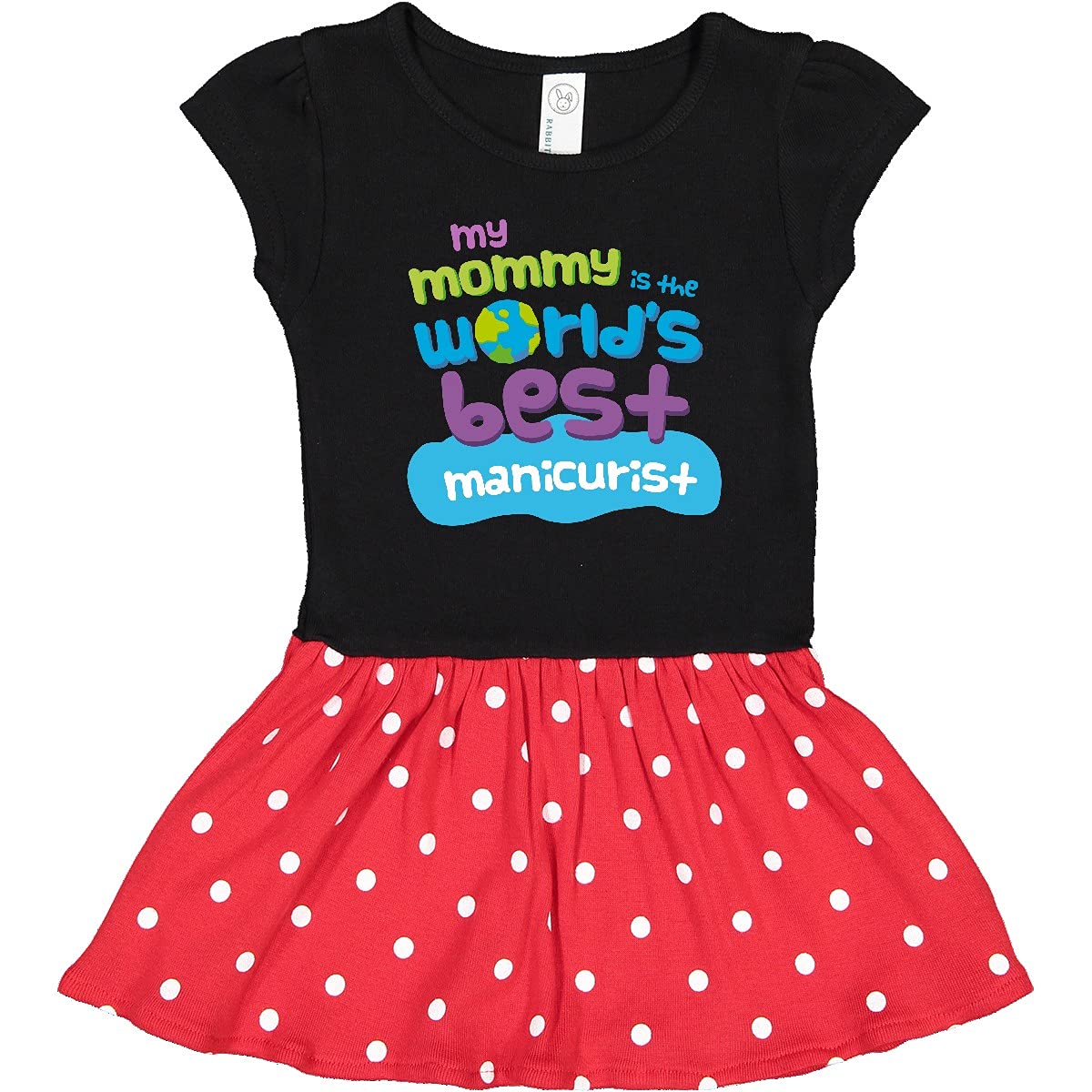 Inktastic Manicurist Mom Nail Artist Infant Dress - Cute Baby Outfit for Special Occasions, Photoshoots & Family Gatherings