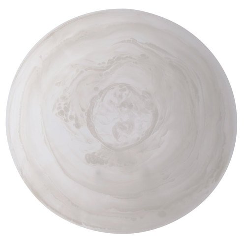 American Metalcraft WSP15 Translucent Round Serving Platter - 74.5 oz Heavy Duty Plastic Tray for Buffet, Catering & Party Food Display