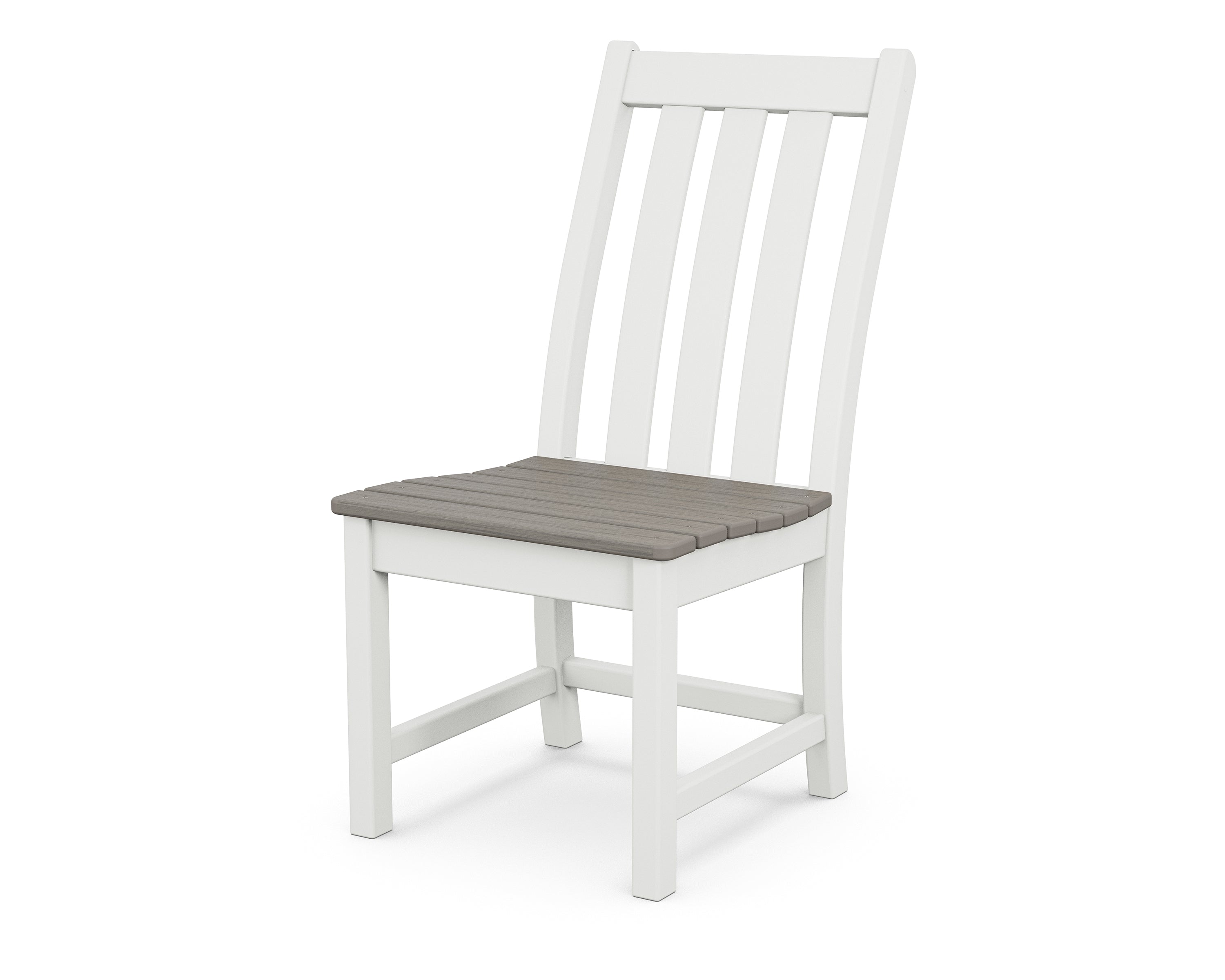 POLYWOOD Vineyard Dining Side Chair - Weather-Resistant Outdoor Furniture for Patio, Garden & Poolside Use