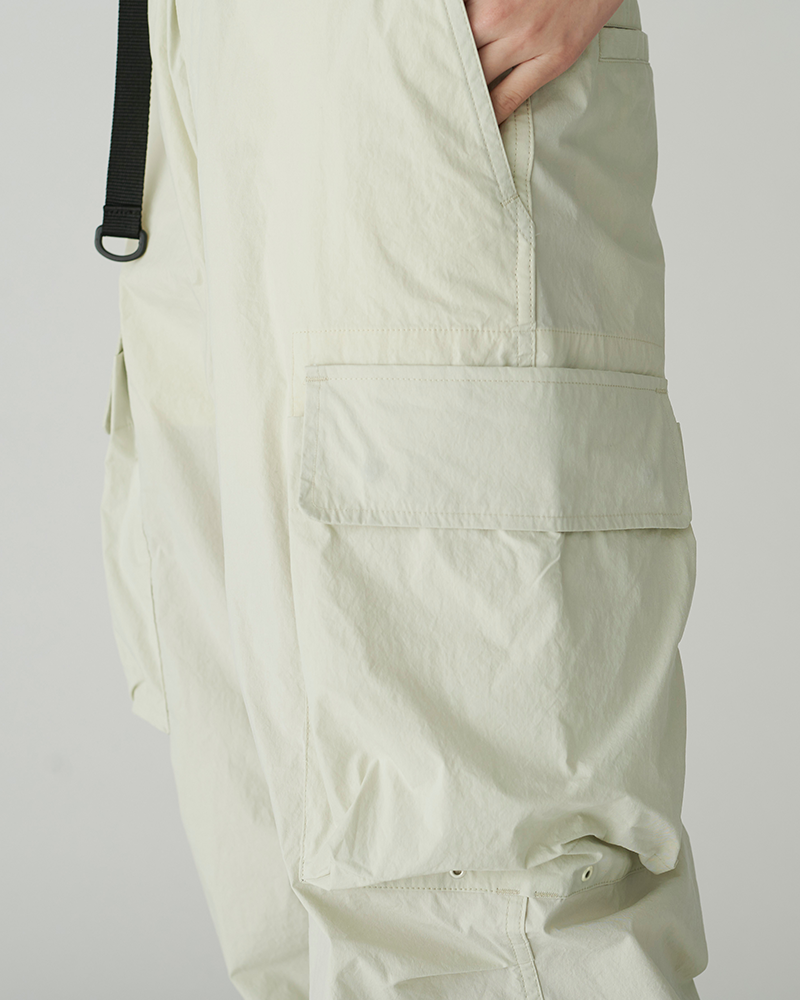 Indigo Cotton/Nylon Pants for Men - Lightweight, Durable & Comfortable Outdoor Hiking, Travel & Casual Wear