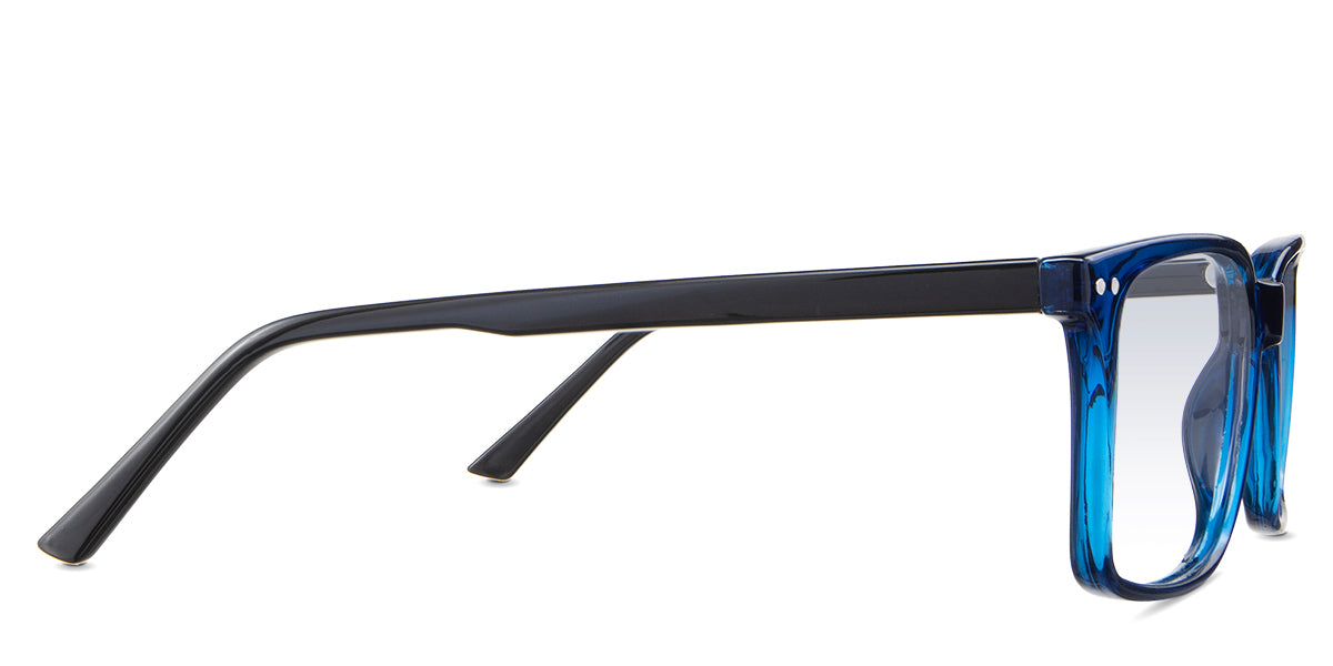 Dante Men's Prescription Tinted Glasses - UV Protection & Blue Light Blocking for Outdoor & Digital Screen Use