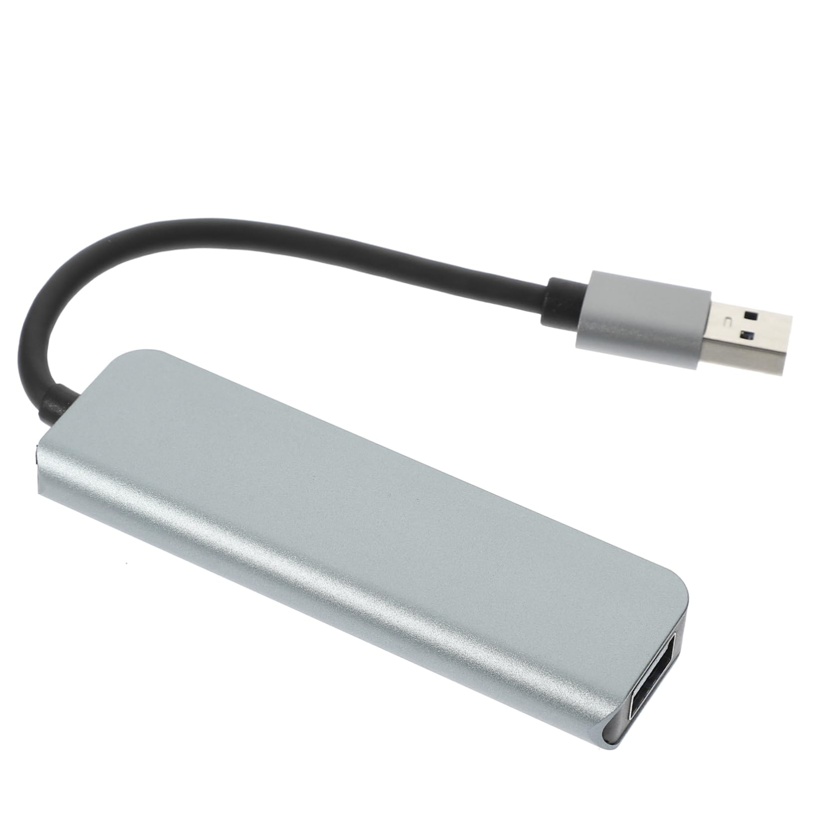 HOMSFOU 7-in-1 USB Hub with 4 USB 3.0 Ports & 3 Fast Charging Ports - Aluminum Alloy USB Splitter for Laptop, PC, MacBook - Perfect for Home Office, Gaming & Multi-Device Charging