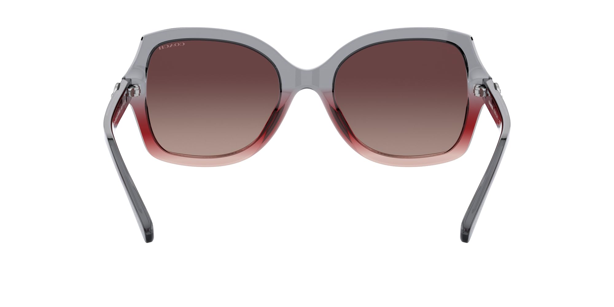 Coach Women's HC8295 Square Sunglasses - UV Protection, Polarized, Fashionable & Lightweight for Outdoor Activities, Driving, and Beach Vacations