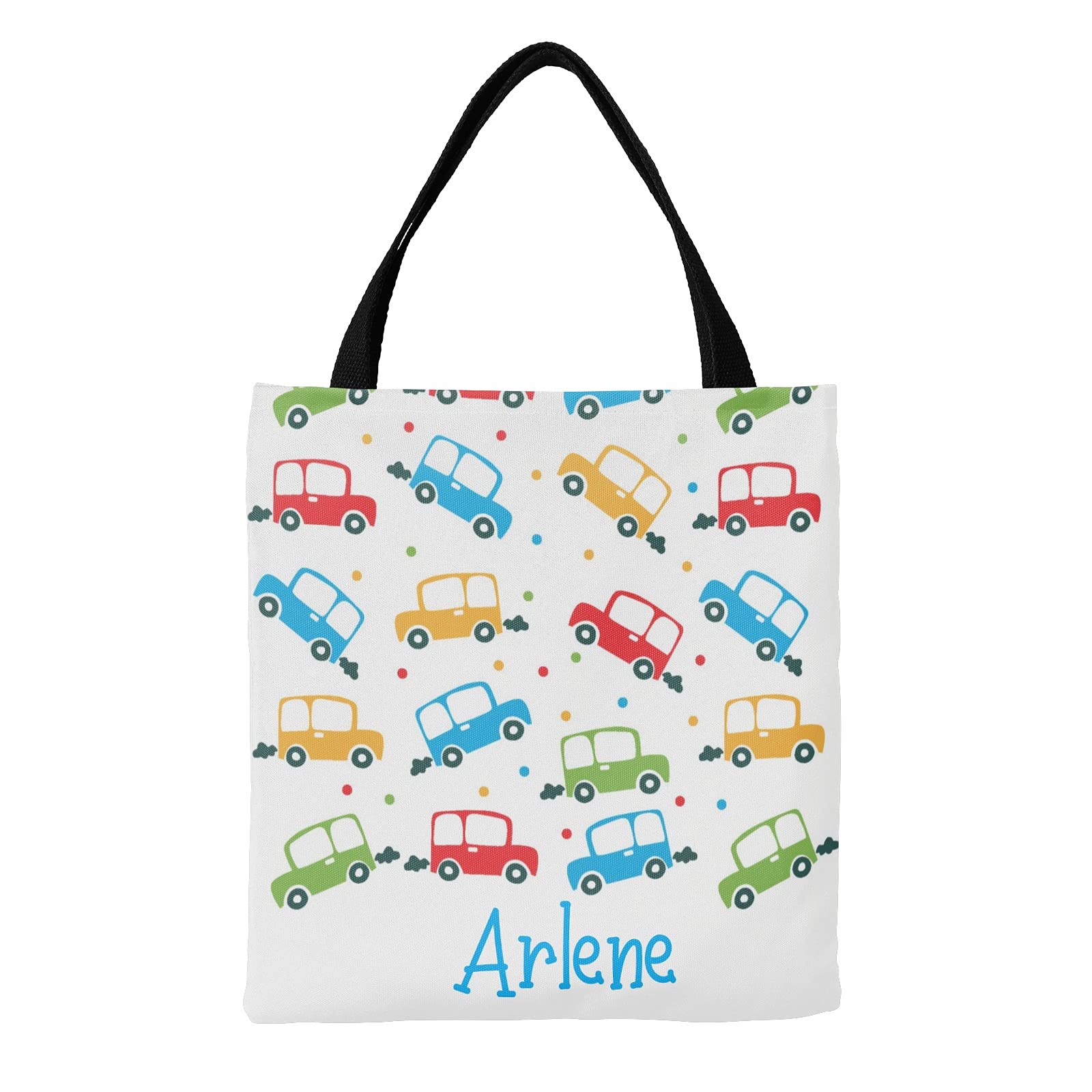 Custom Personalized Canvas Tote Bags for Women & Kids - Eco-Friendly Reusable Shopping Bags for Groceries, Beach, Travel & Daily Use