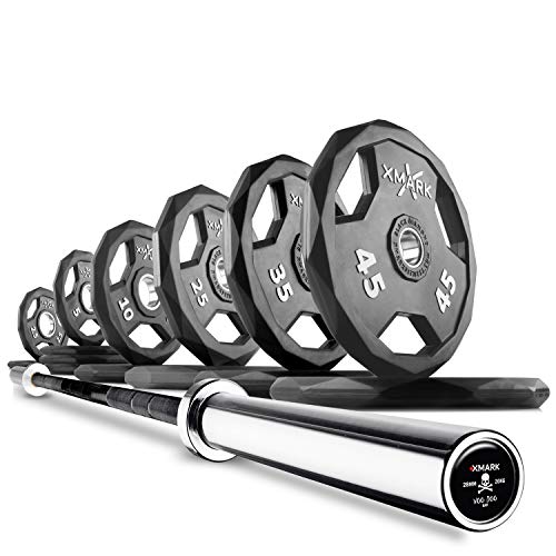 13) BAR and 255 lb Set