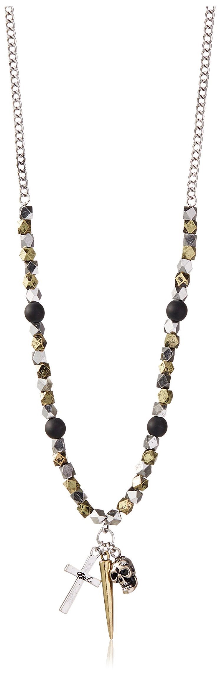 Ettika Skull Charm Necklace - Gothic Jewelry for Women