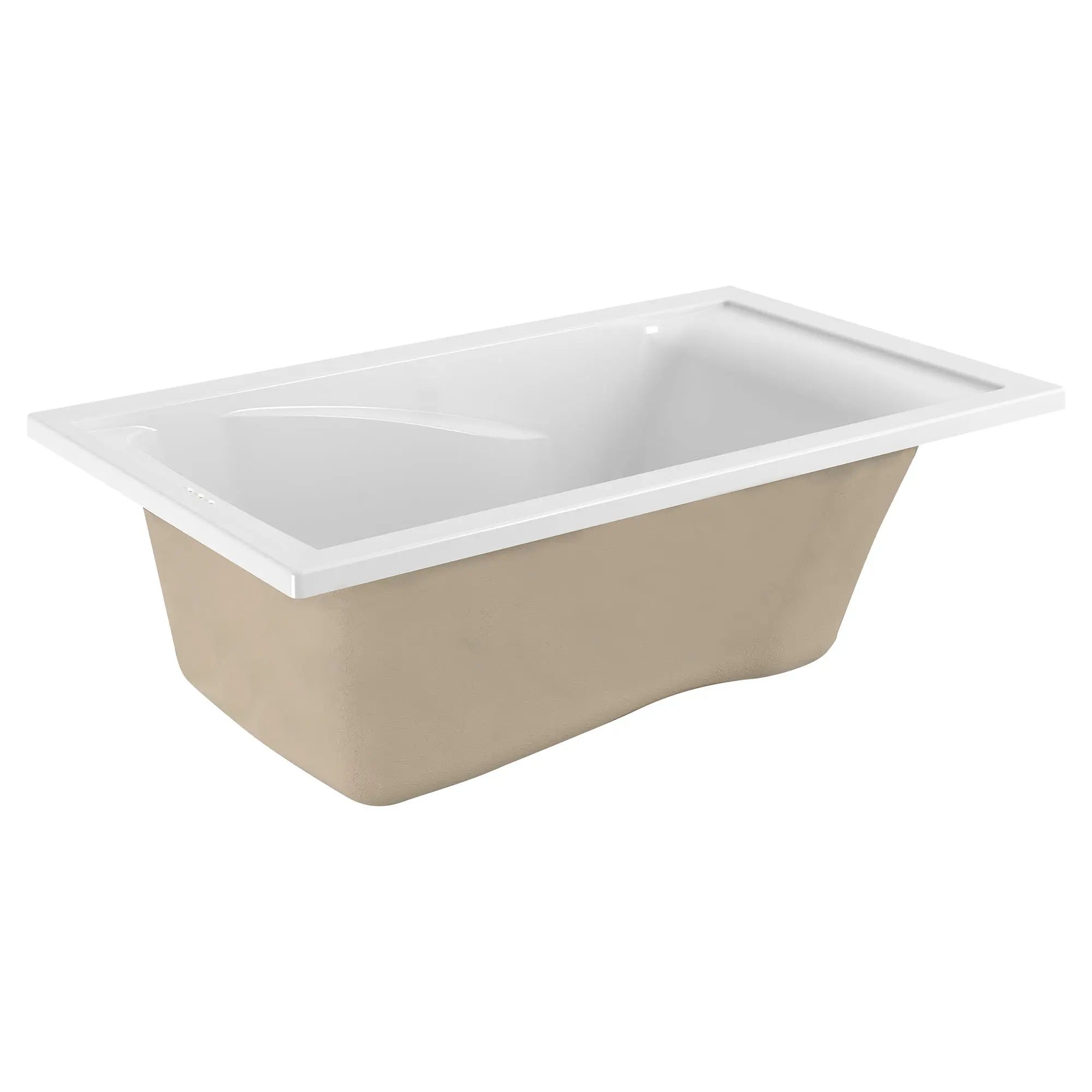 Evolution® 60 x 32 Inch Deep Soak® Drop-In Bathtub - Luxurious Freestanding Soaking Tub for Spa-Like Relaxation at Home