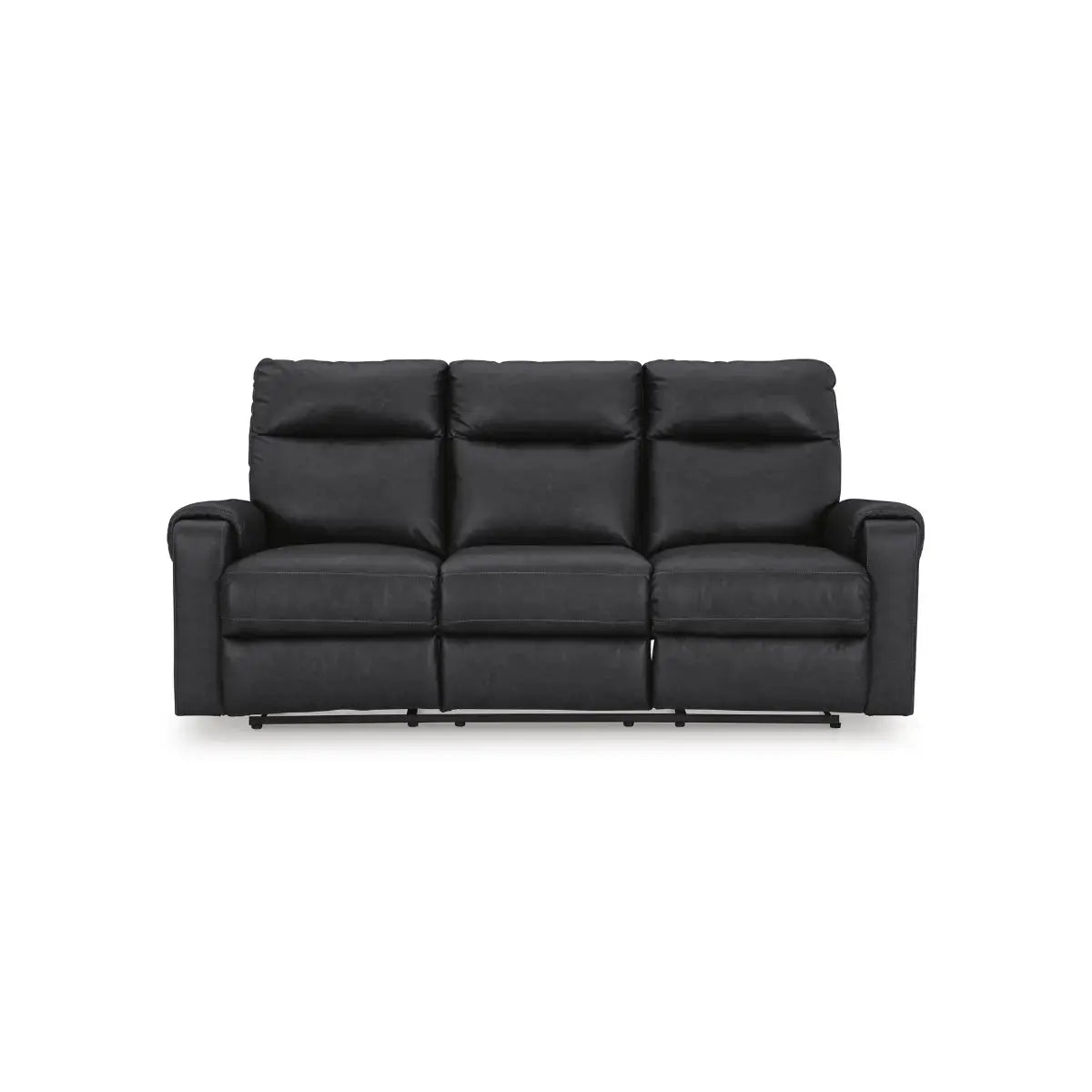 Axtellton Recliner Sofa Carbon - Modern Comfortable Reclining Chair for Living Room, Home Theater & Office Relaxation