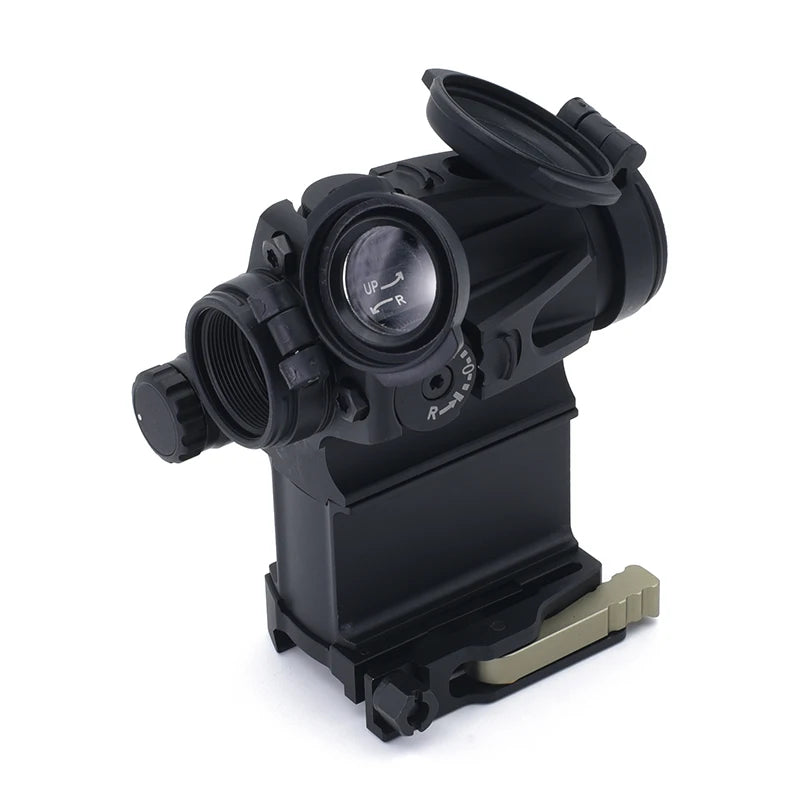 EVOLUTION GEAR Tactical M5b RDS Red Dot Sight Reflex Scope with LRP, BCM & LEAP QD Mount - Full Markings for Hunting, Airsoft & Tactical Shooting | Perfect for Outdoor Adventures, Range Training & Competitive Shooting