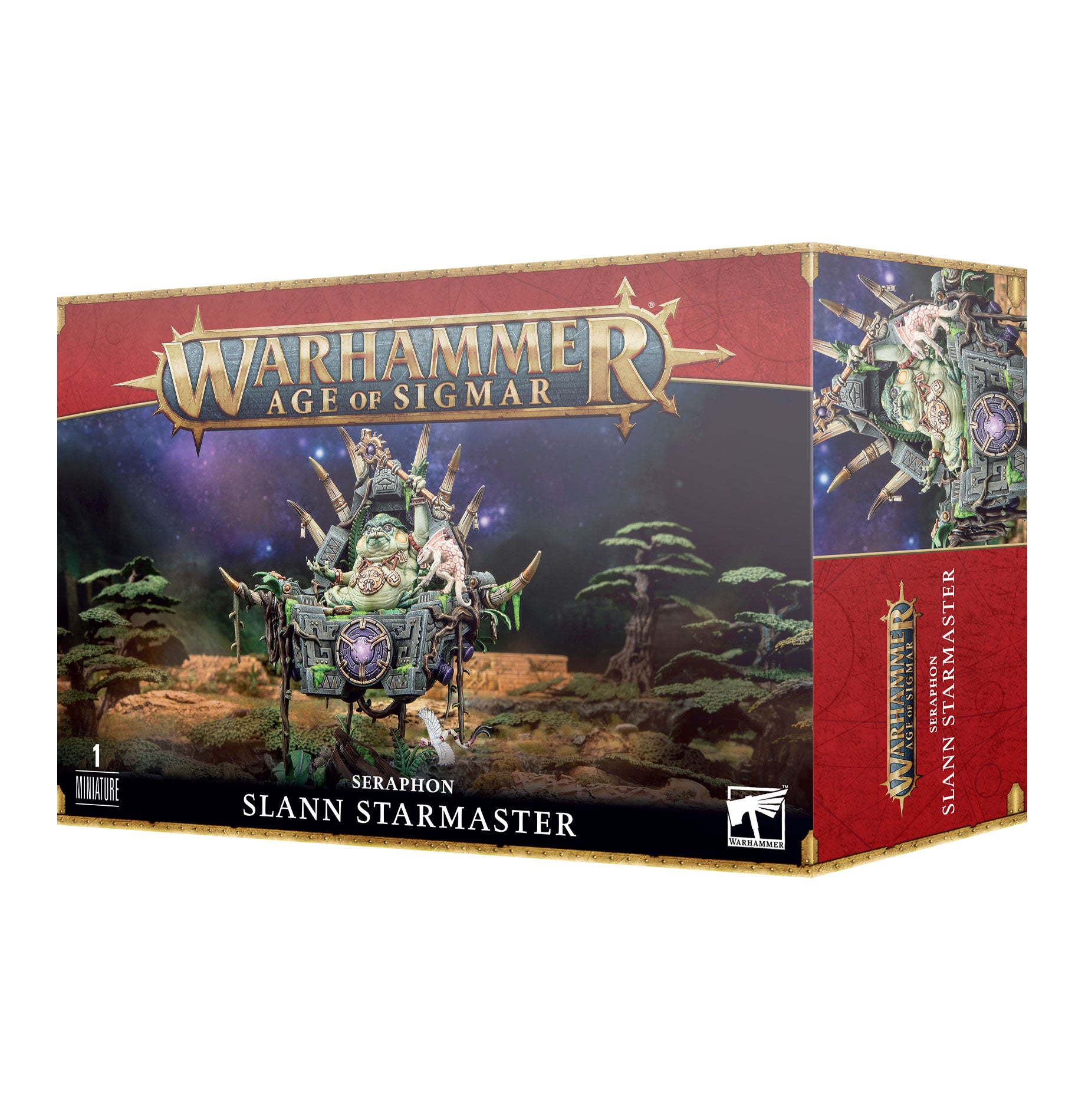 AoS: Seraphon Slann Starmaster - Warhammer Age of Sigmar Miniature for Tabletop Wargaming & Fantasy Battles