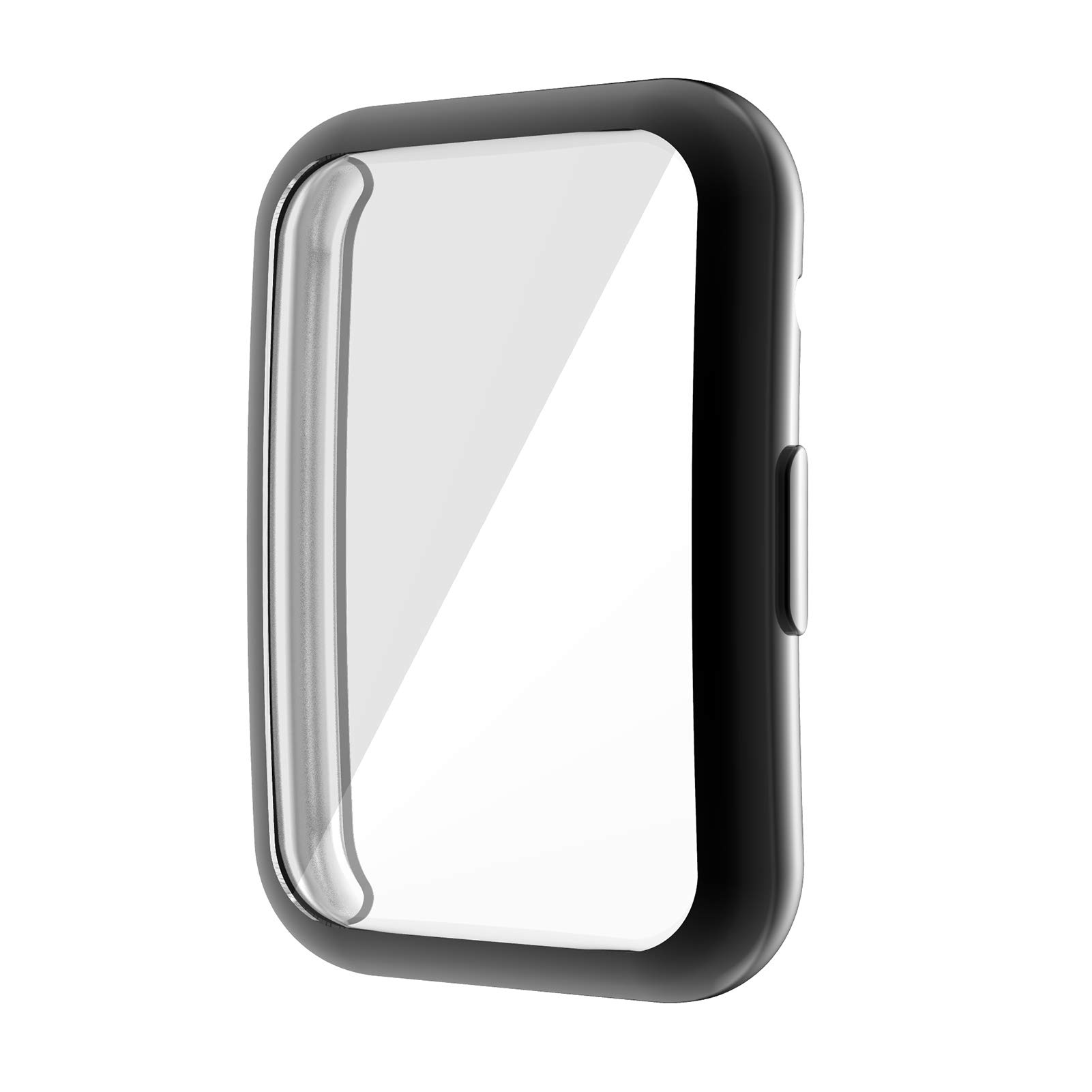 TPU Full Coverage Screen Protector for HUAWEI WATCH FIT - Scratch-Resistant, High Sensitivity, Black Case Cover | Perfect for Workouts, Running & Daily Use