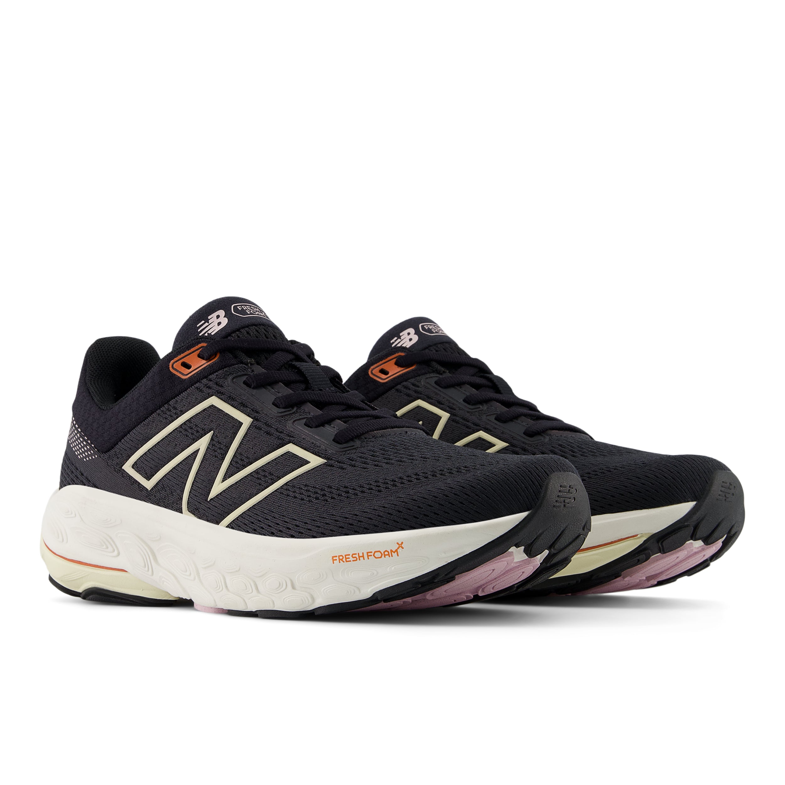New Balance Women's Fresh Foam X 860v14 Wide Running Shoes - Phantom/Calcium/Black - Stability & Cushion for Road Running, Jogging & Daily Wear