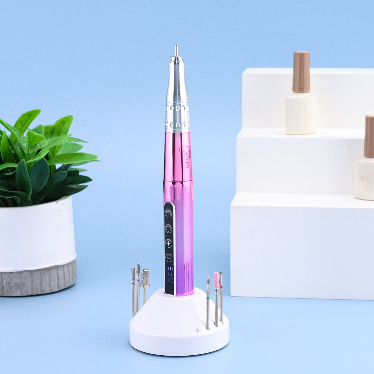 Professional Electric Nail File Pen - Cordless Rechargeable Manicure Tool for Salon & Home Nail Care - Perfect for Gel, Acrylic & Natural Nails