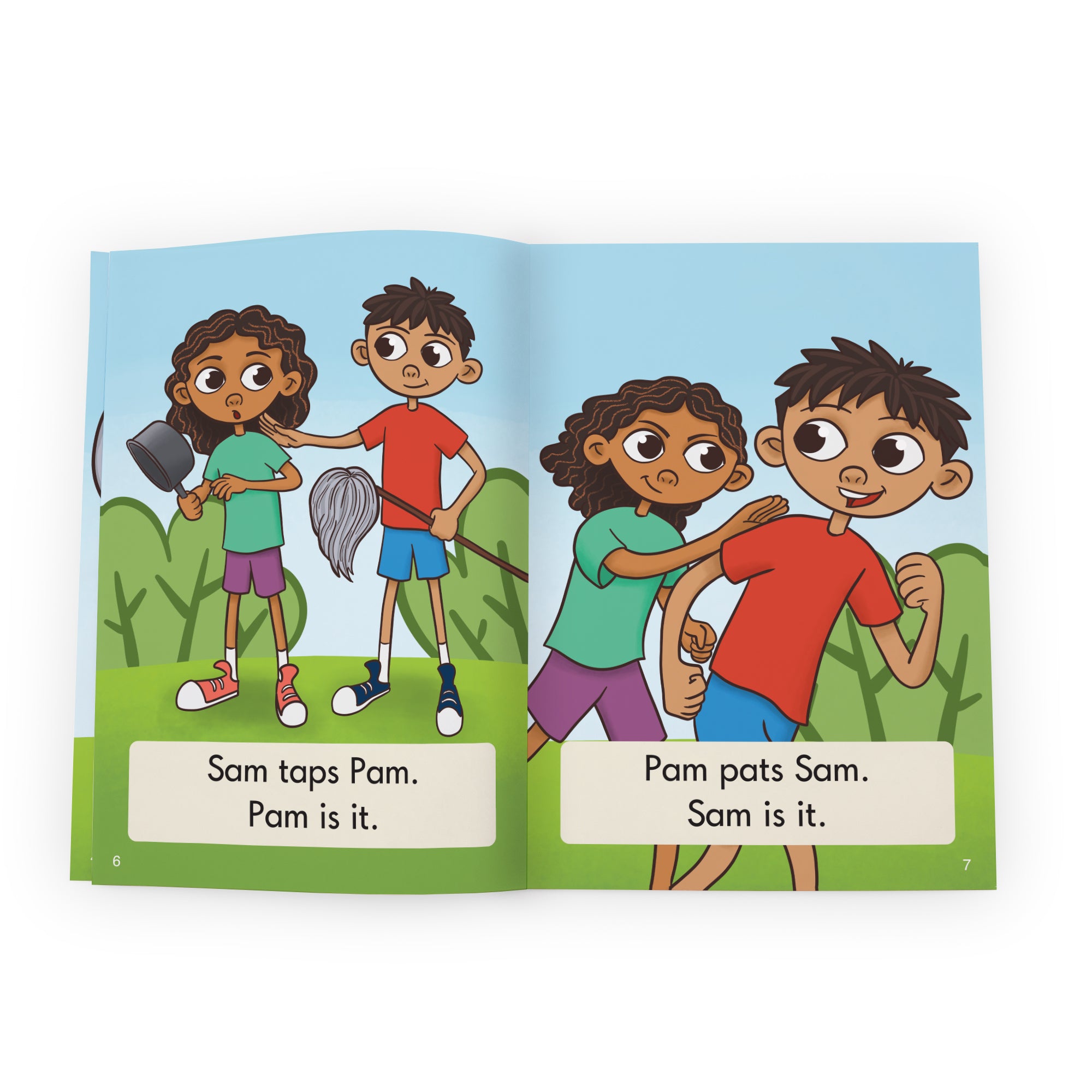 Beanstalk Books 6-Piece Decodable Big Books Fiction Set for Early Reading | Phonics Learning Resources for Kindergarten & 1st Grade | Perfect for Classroom & Homeschool Reading Activities