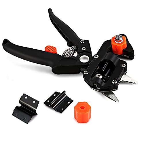 Premium Gardening Hand Tools Set - Professional Garden Shears, Pruning Shears, Grafting Tools & Bonsai Scissors for Tree Trimming, Plant Care & Outdoor Gardening | Perfect for Home Gardeners, Landscaping & DIY Projects
