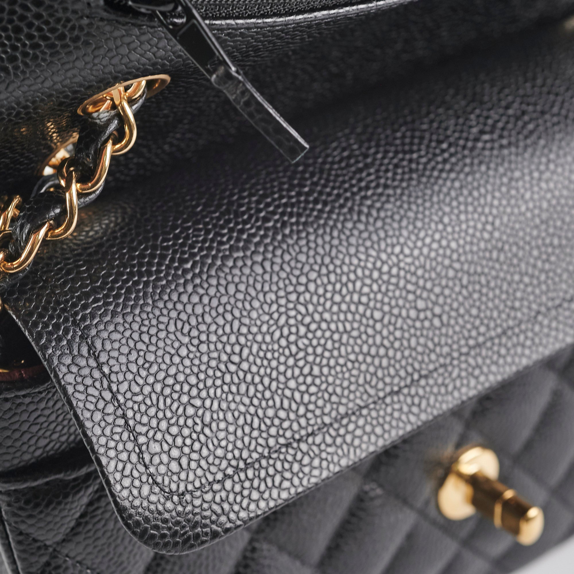 Chanel Small Caviar Classic Double Flap Bag 2023 - Luxury Quilted Leather Shoulder Bag for Women | Perfect for Evening Events, Parties & Special Occasions