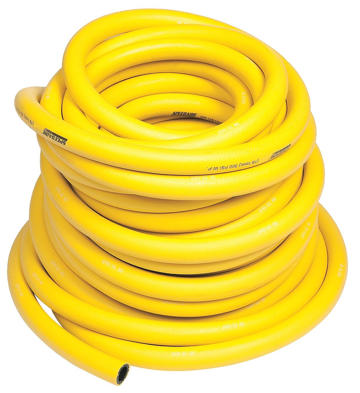 Speedaire 4XR61 Multipurpose Air Hose - 1 Inch Bulk Industrial Air Hose for Pneumatic Tools, Compressors, and Workshop Applications