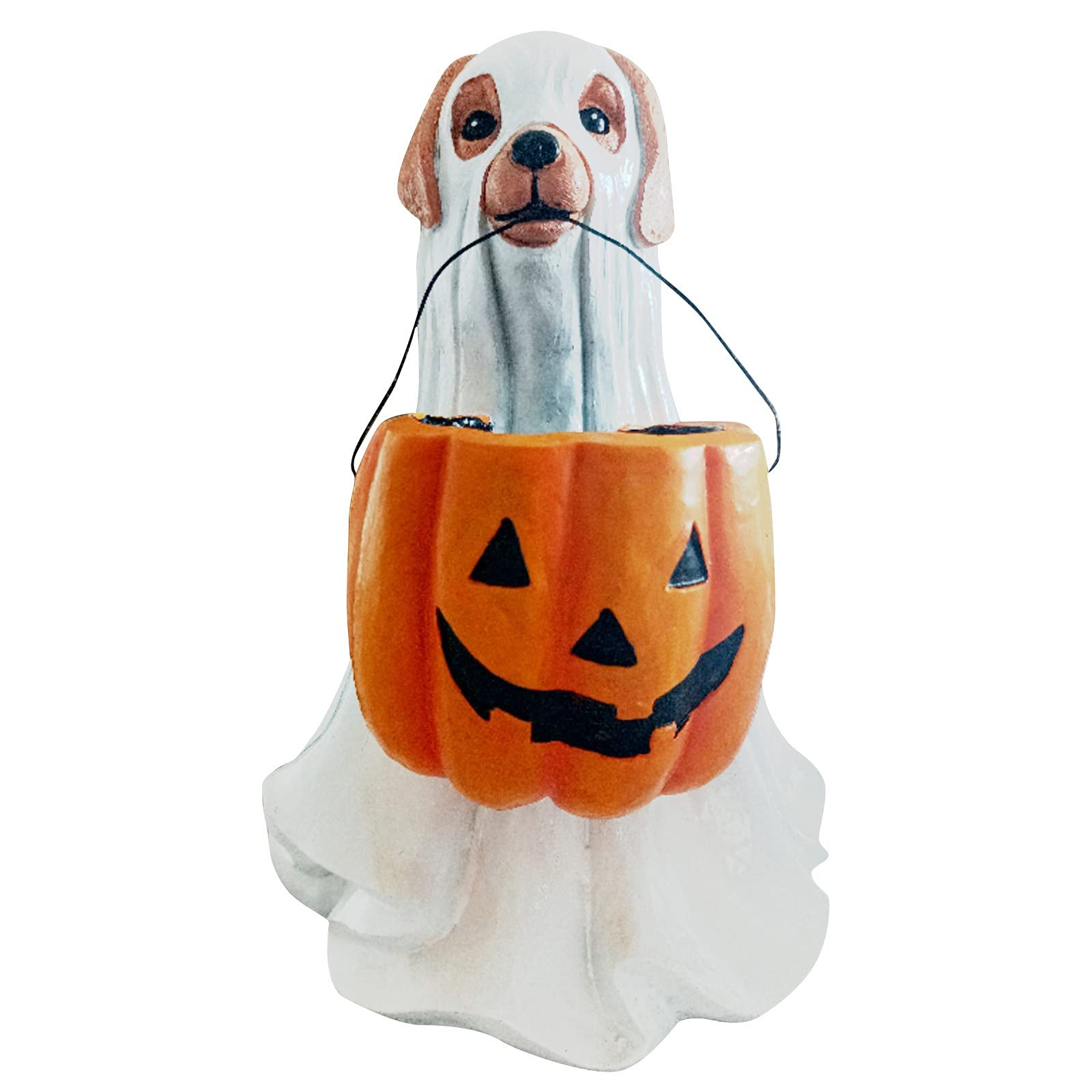 **LIKESIDE Halloween Decorations - Outdoor Ghost Dog Candy Bowl for Halloween Party, Spooky Home & Yard Decor - Perfect for Trick or Treat, Haunted House & Halloween Festivities**