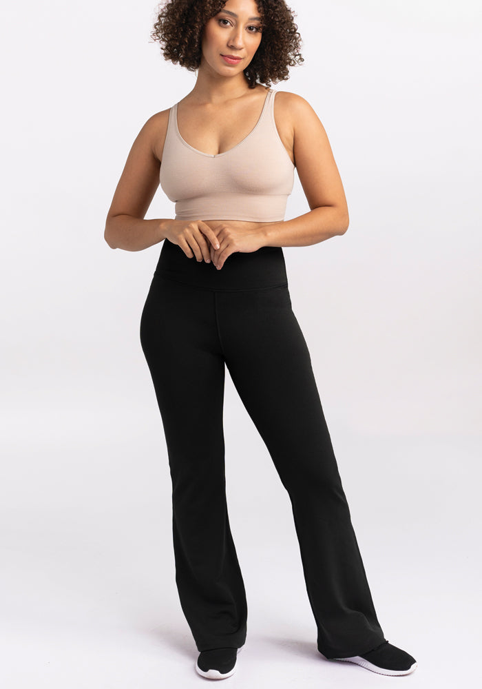 Marissa Pants for Women - Classic Black Stretch Work Pants | Comfortable Office Wear & Business Casual Trousers for Professional Women