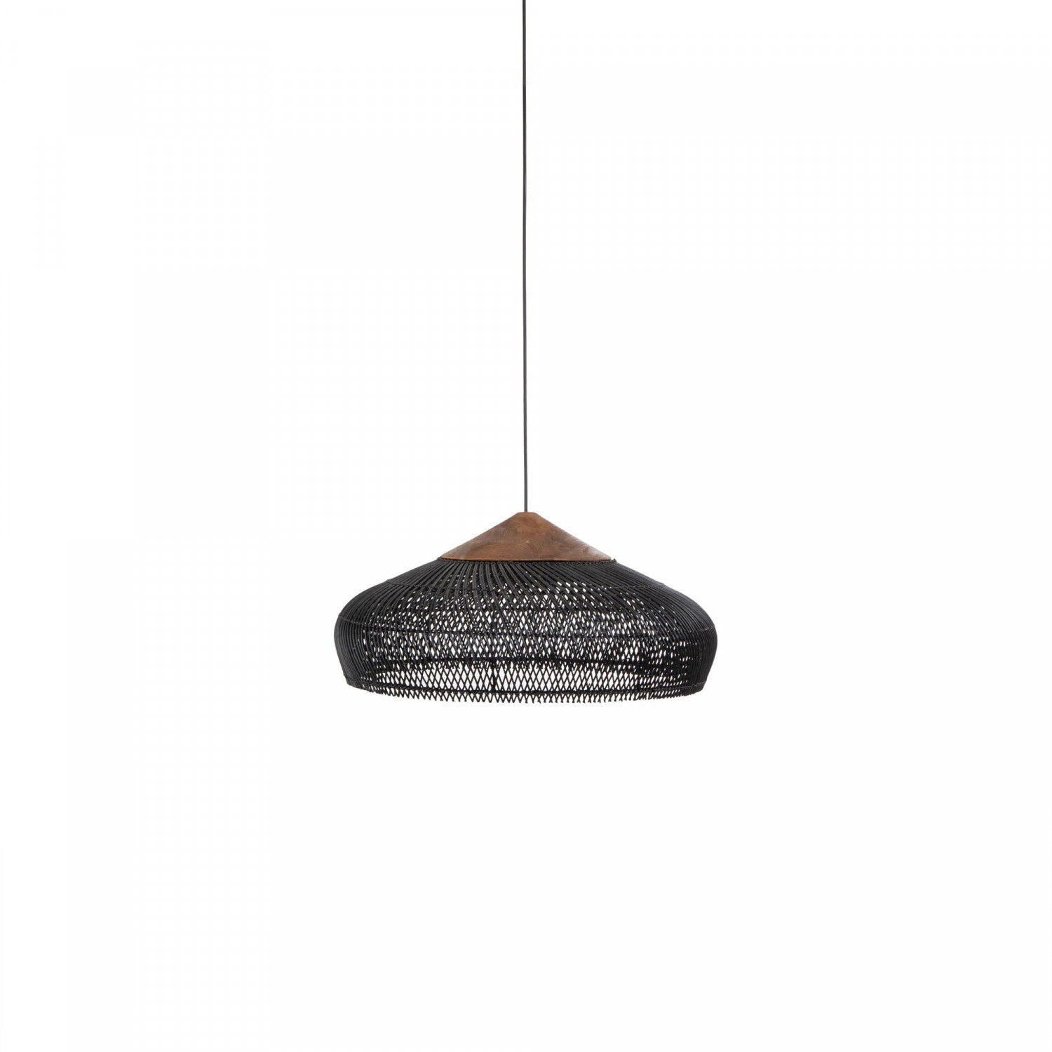 Large Black Bayan Banjo Pendant - Perfect for Necklaces, Jewelry Making & Bohemian Fashion Accessories