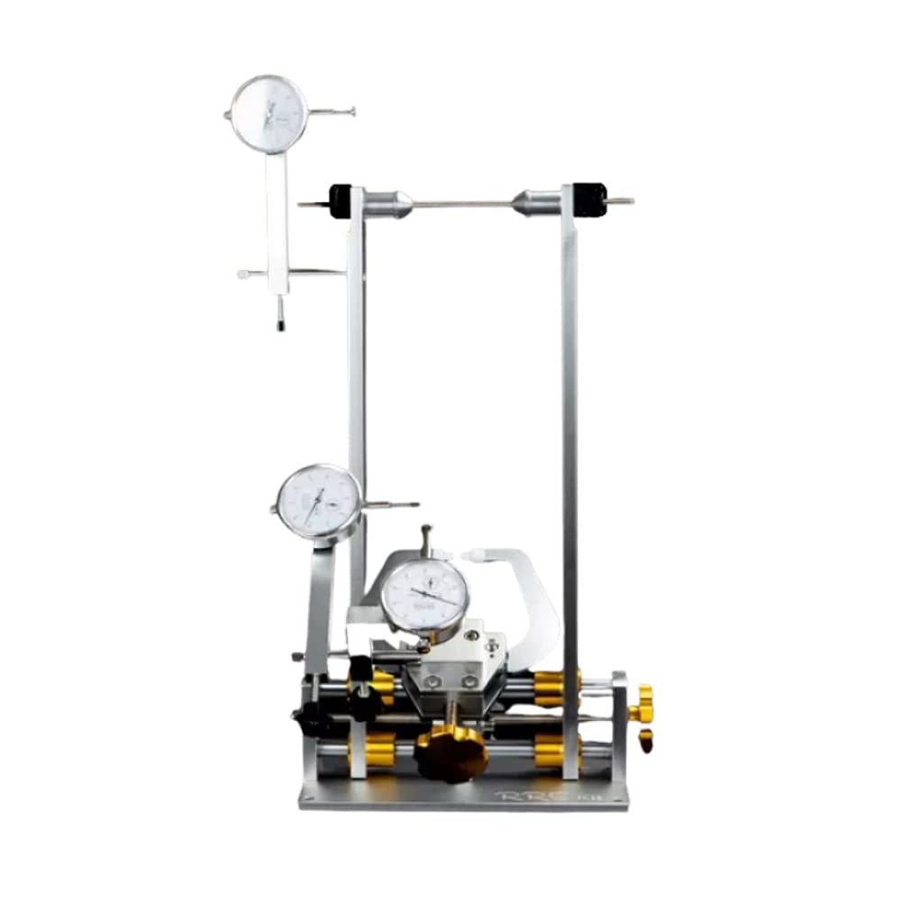Professional Bicycle Wheel Truing Stand with Dial Indicator Gauge - Precision Rim Adjustment Tool for 10-29 Inch Wheels - Perfect for Road Bike Repair & Maintenance in Home Workshops & Bike Shops
