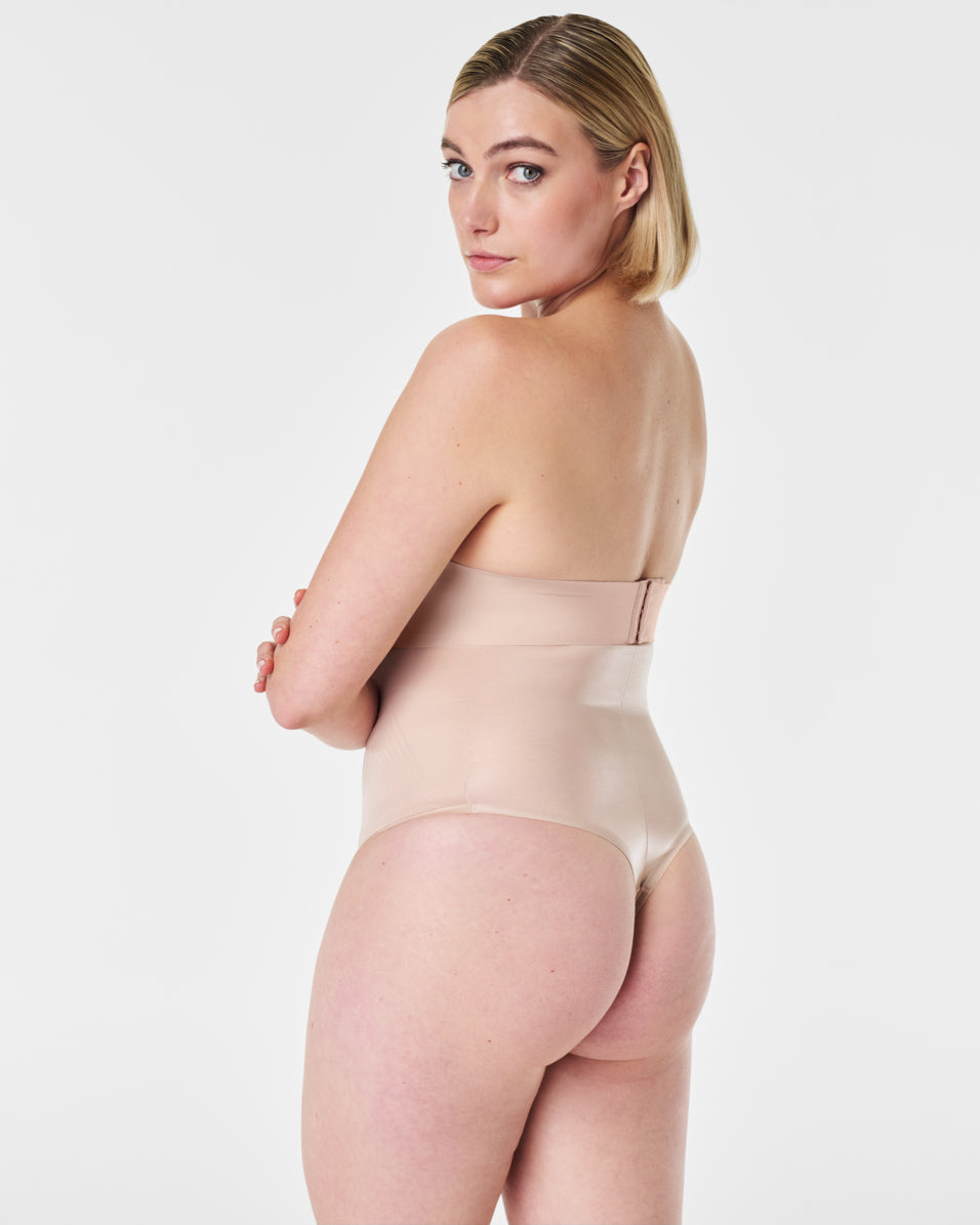 SPANX Shapewear Invisible High Waisted Thong for Women - Seamless Slimming Underwear for Everyday Comfort & Confidence | Perfect for Work, Date Night & Special Occasions